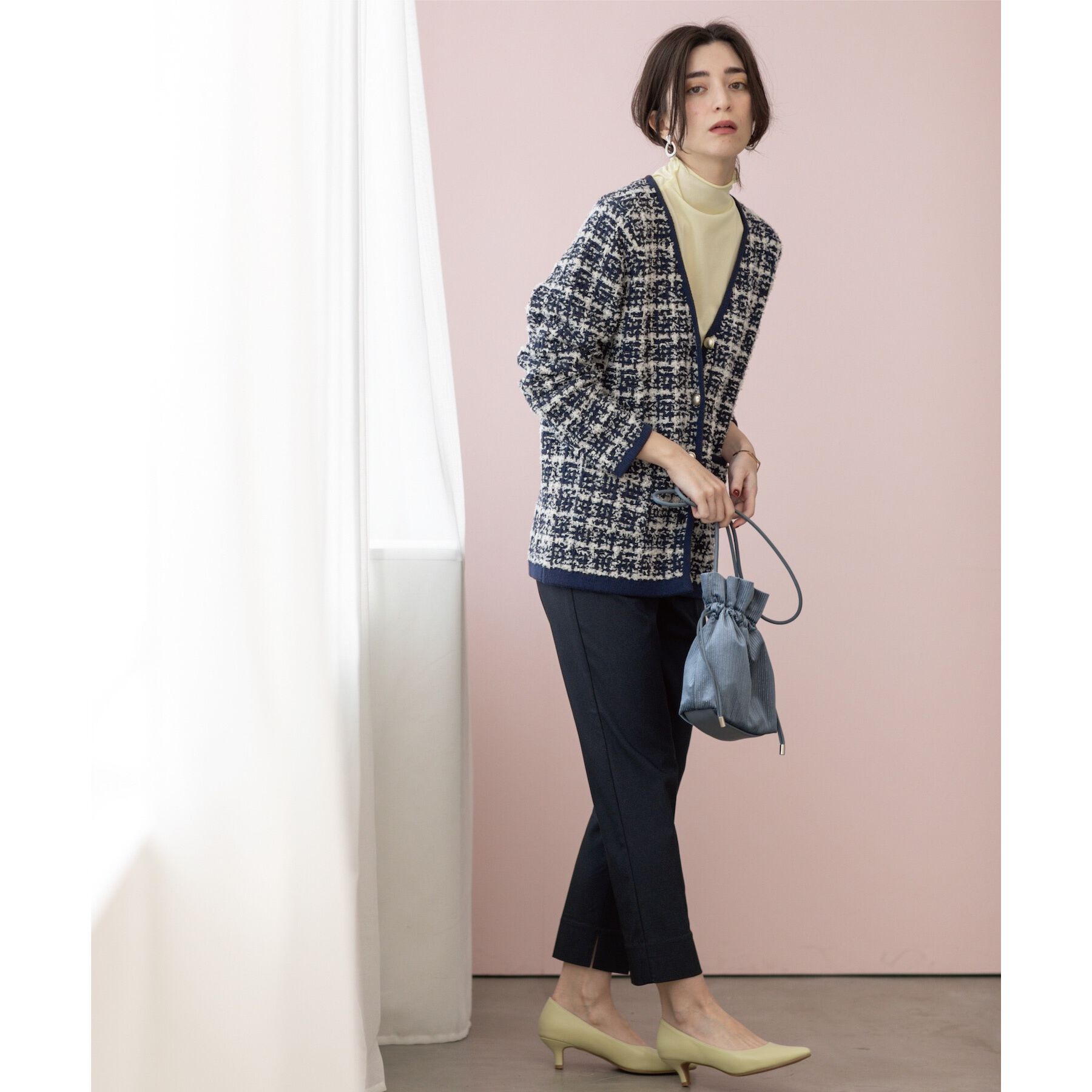 OPAQUE.CLIP「《S-LLsize》ハイストレッチイージースティックパンツ【洗濯機洗い可】」|その他|