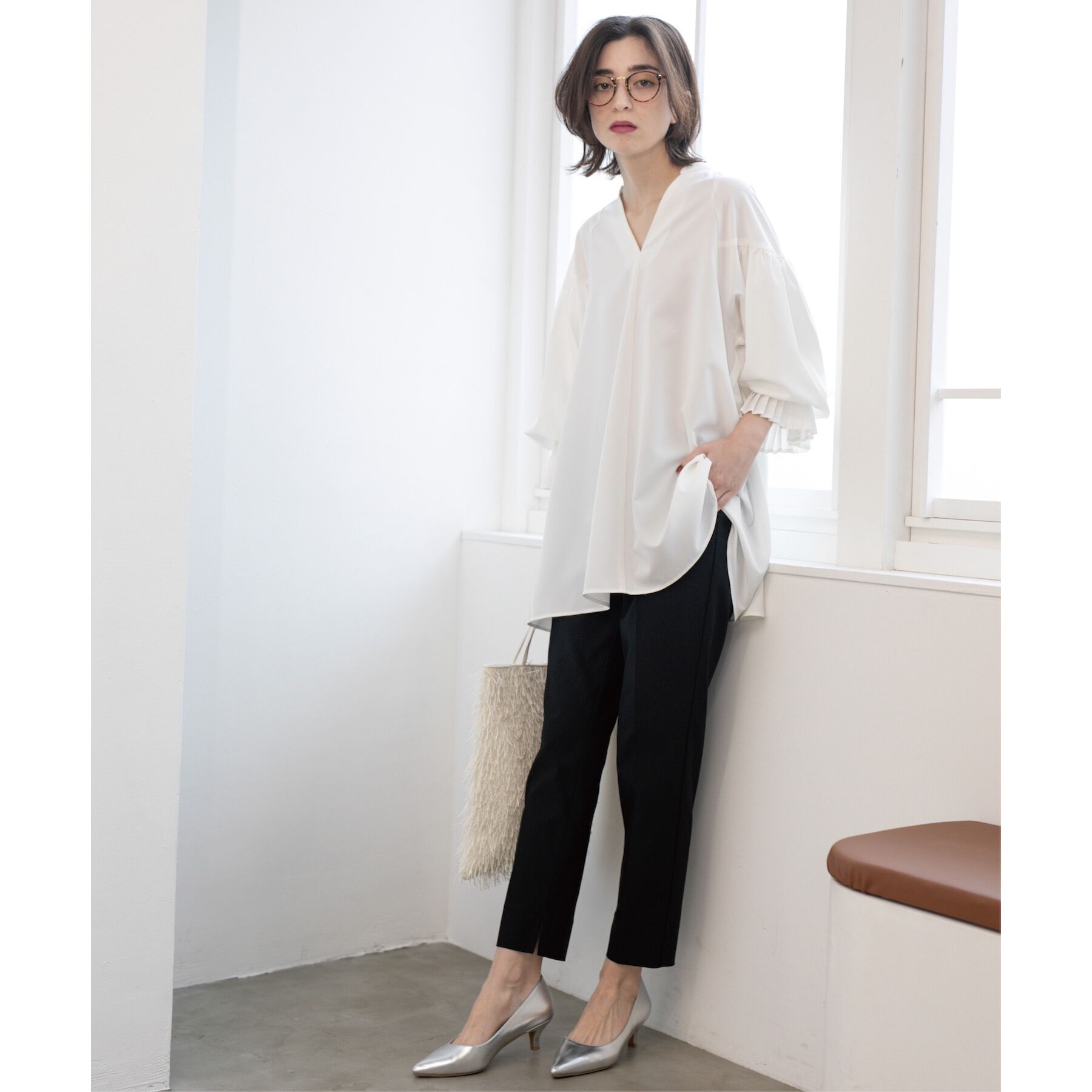 OPAQUE.CLIP「《S-LLsize》ハイストレッチイージースティックパンツ【洗濯機洗い可】」|その他|