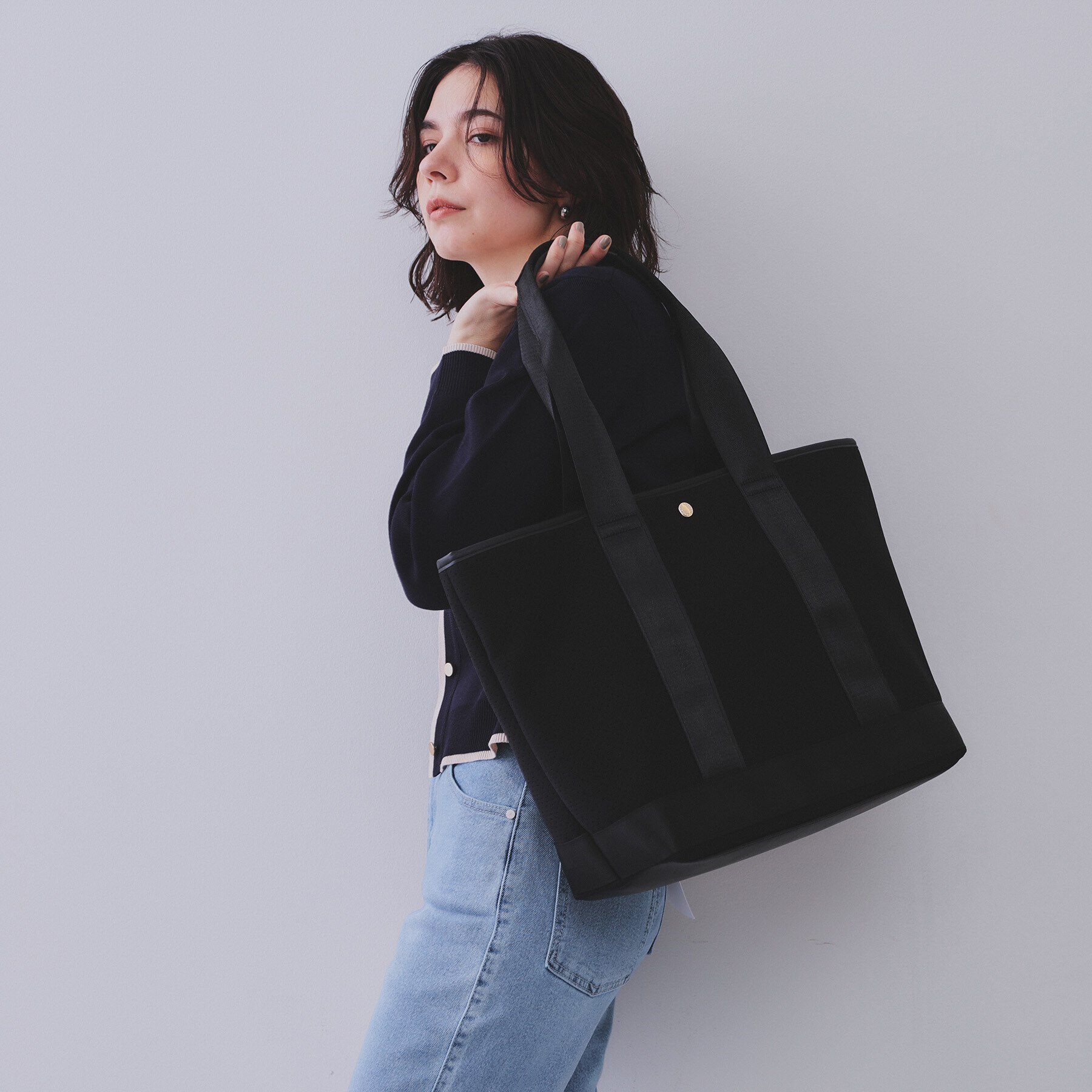 OPAQUE.CLIP「【A4サイズ対応】ダイバーコンビビッグトートバッグ」|トートバッグ|