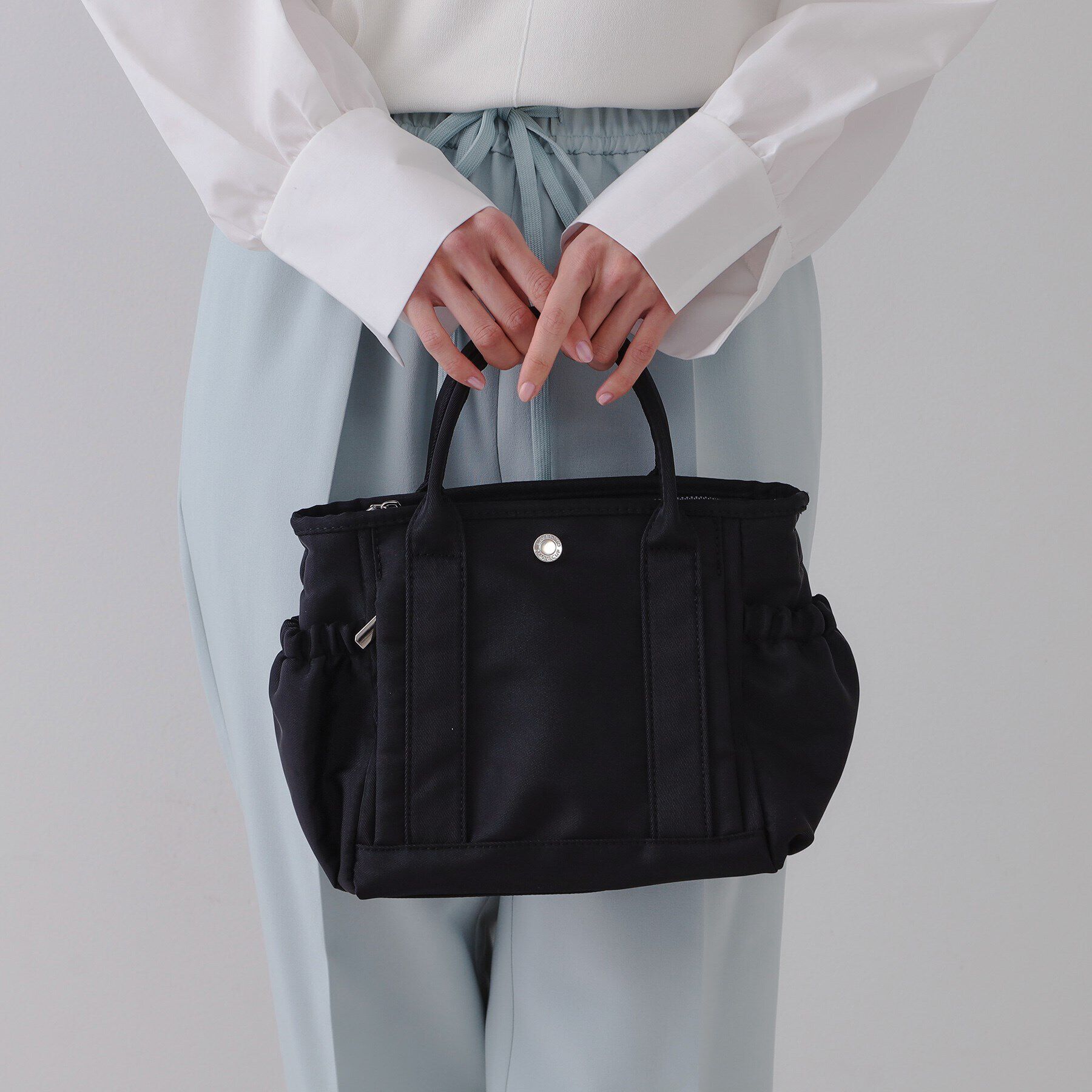 OPAQUE.CLIP「【軽量／撥水加工／2WAY】マルチポケットミニトートバッグ」|トートバッグ|