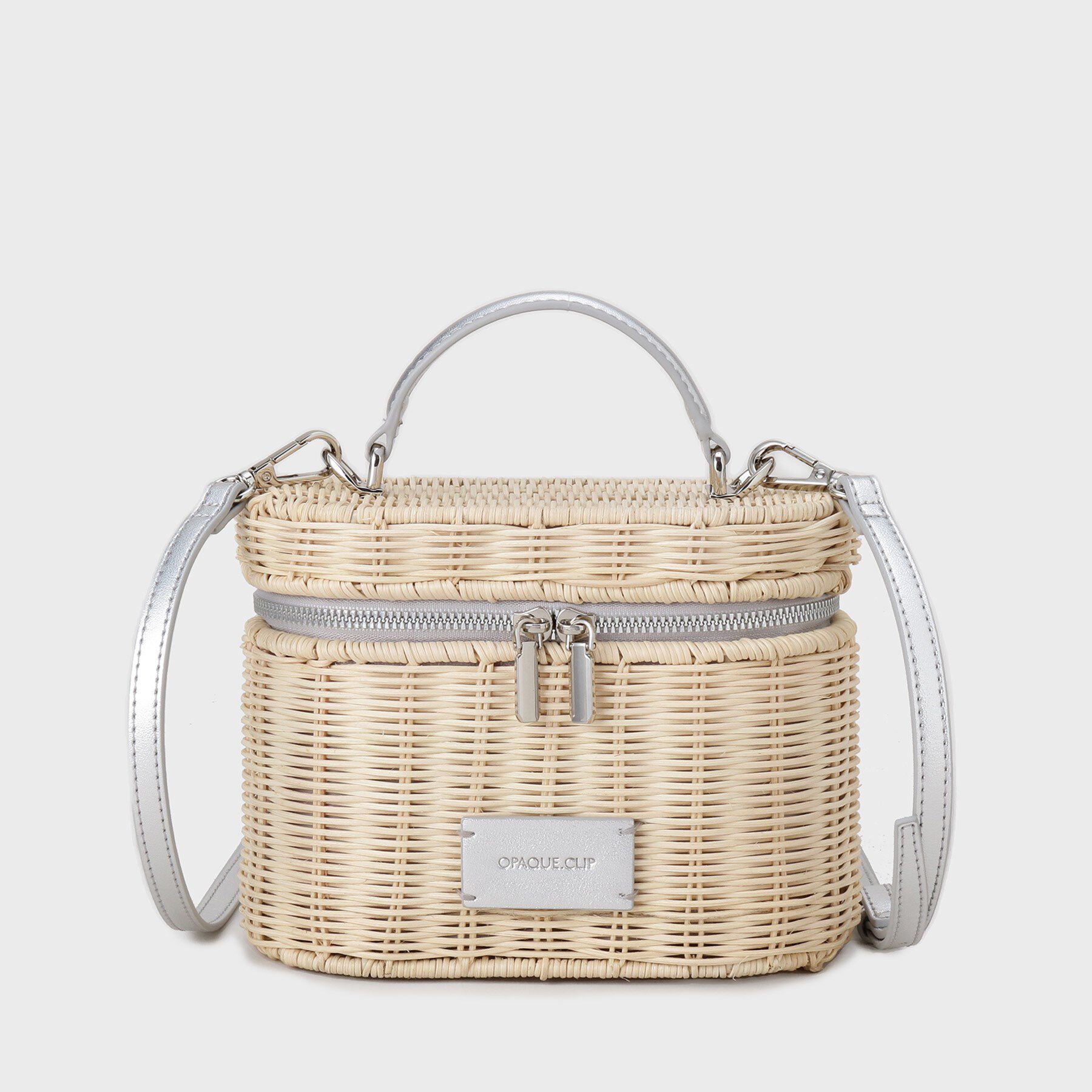 OPAQUE.CLIP「【2WAY】ラタンバニティショルダーバッグ」|ショルダー・メッセンジャー|