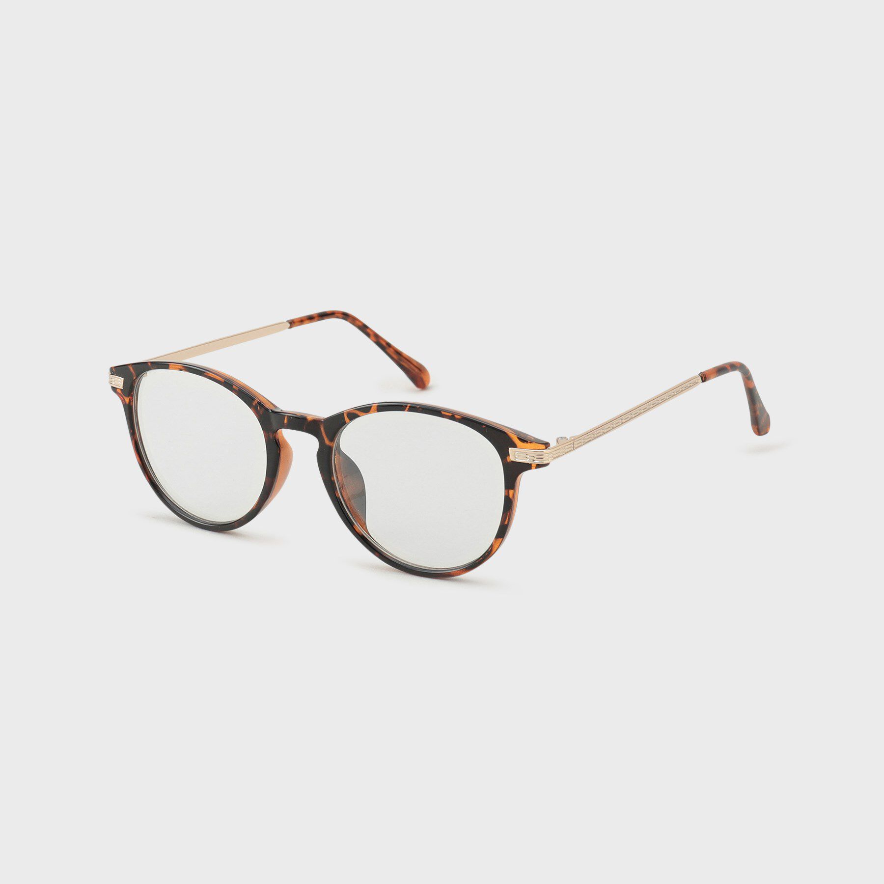 OPAQUE.CLIP「UV＆ブルーライトカットだてめがね」|メガネ|ブラウン(043)