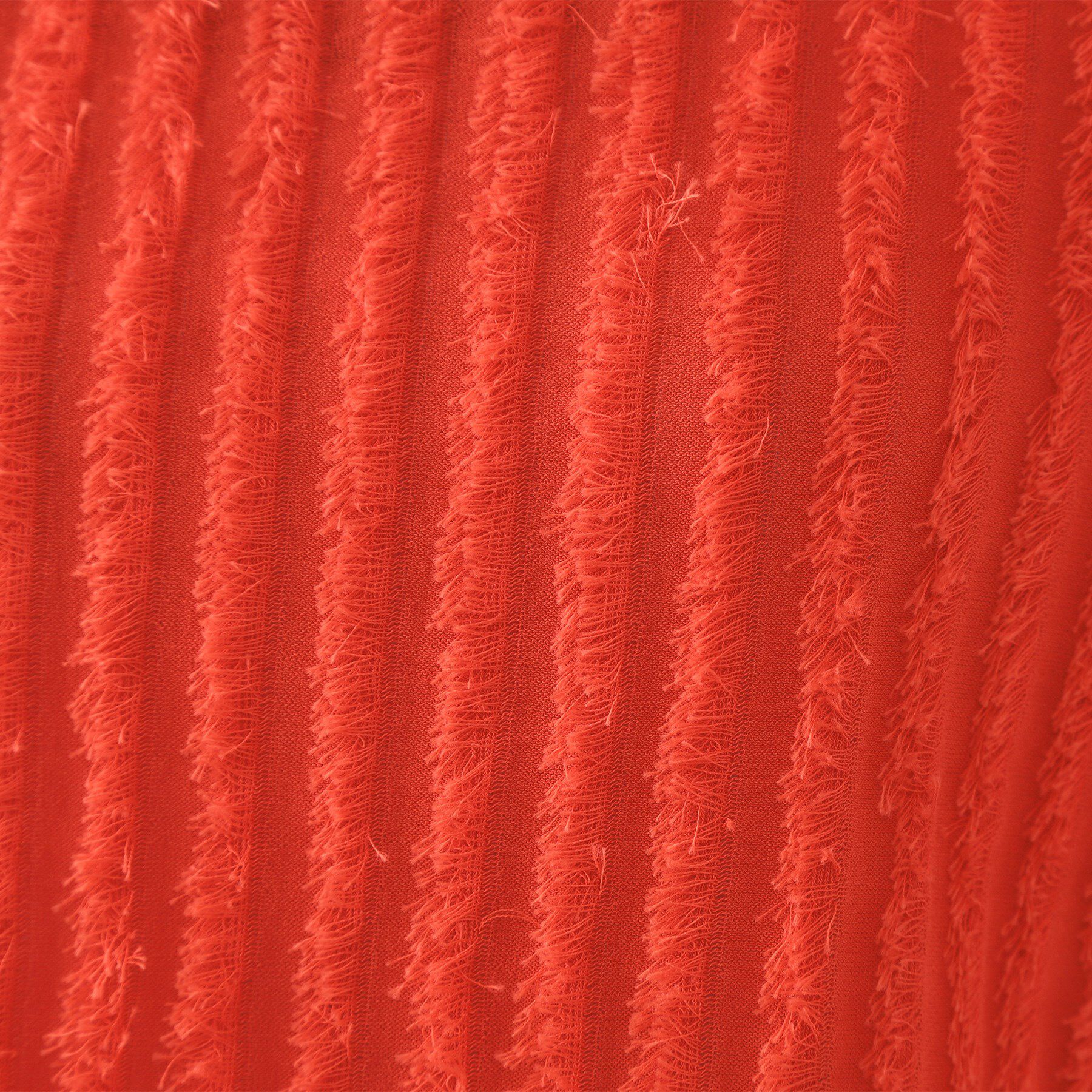 OPAQUE.CLIP「フリンジクロップドニット【洗濯機洗い可/抗ピル】」|ニット・セーター|