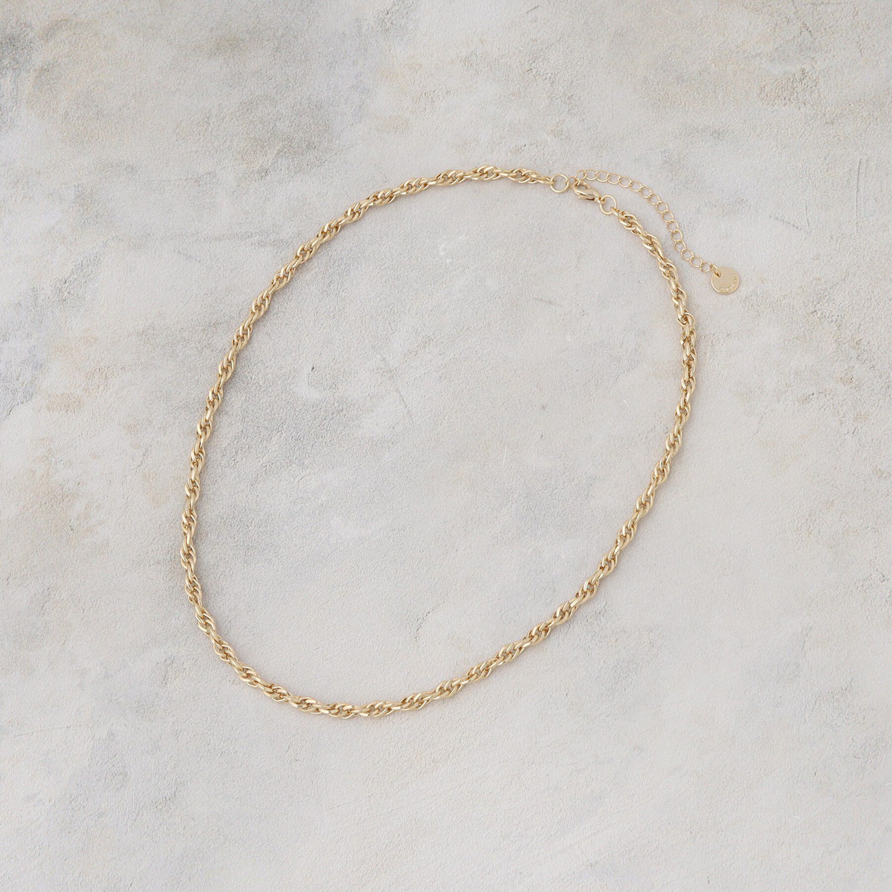 OPAQUE.CLIP「ねじれチェーンネックレス」|ネックレス|