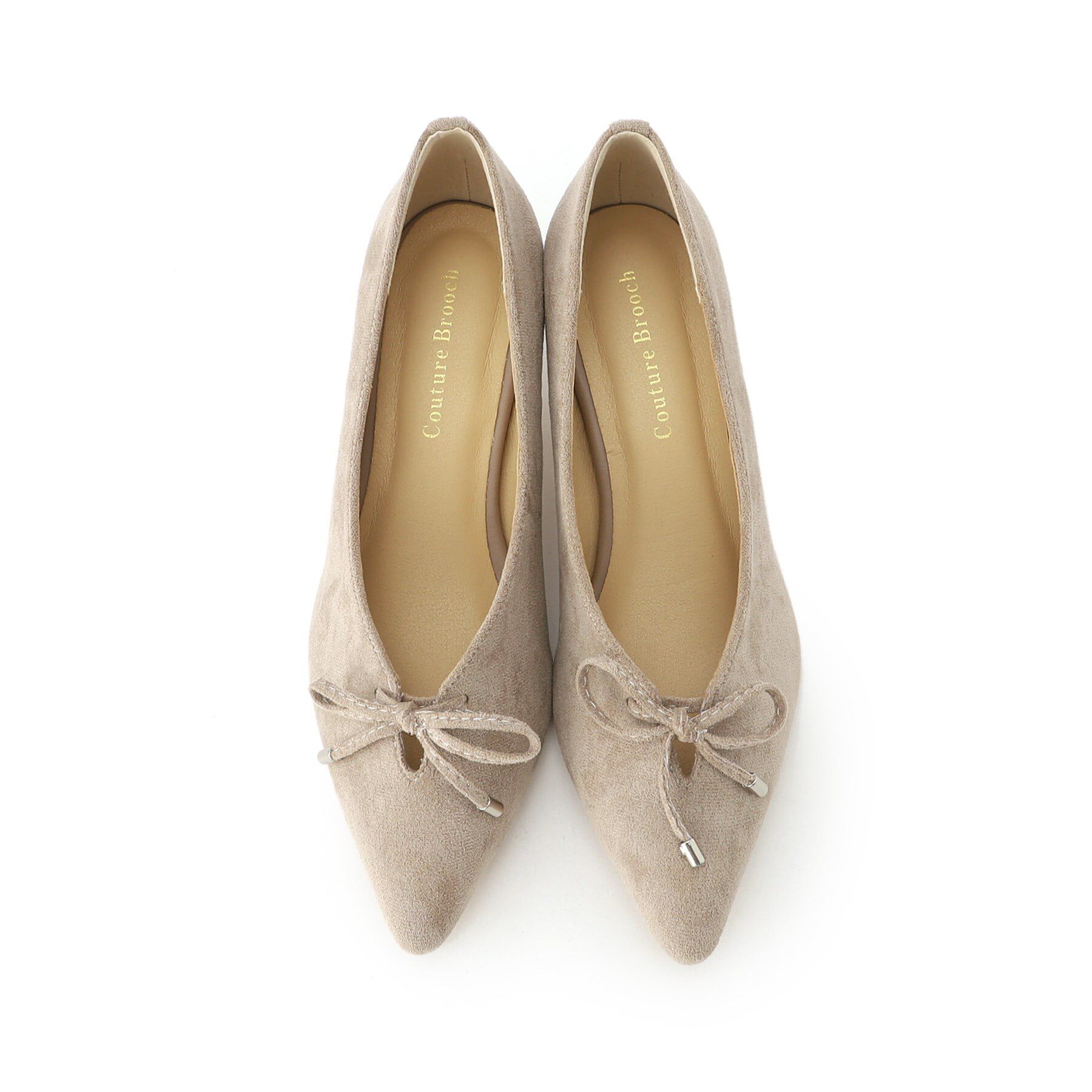 Couture broach「リボンパンプス」|パンプス|