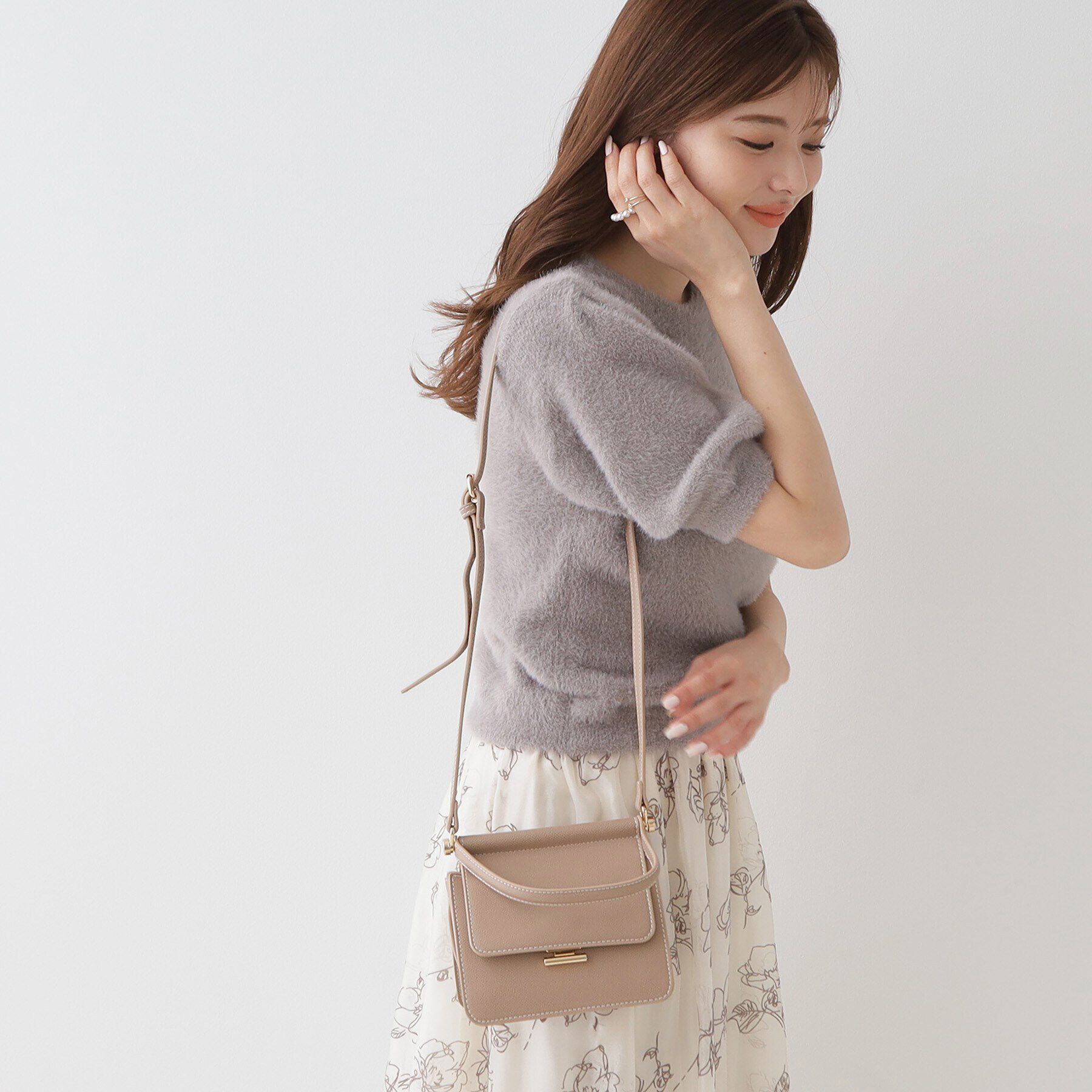 Couture broach「ゴールドパーツショルダーバッグ」|ショルダー・メッセンジャー|