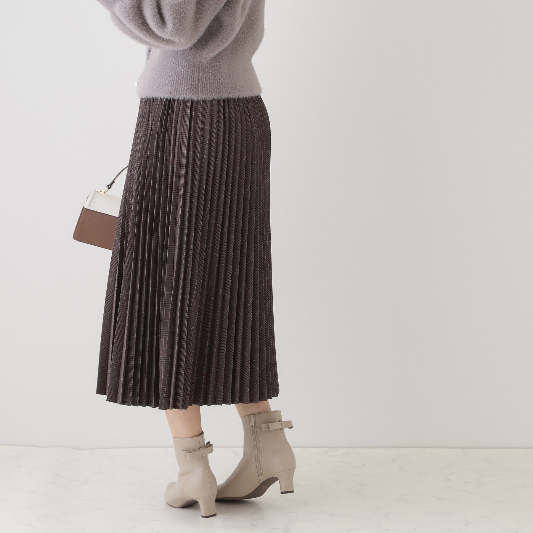 Couture broach「チェックプリーツスカート」|スカート|