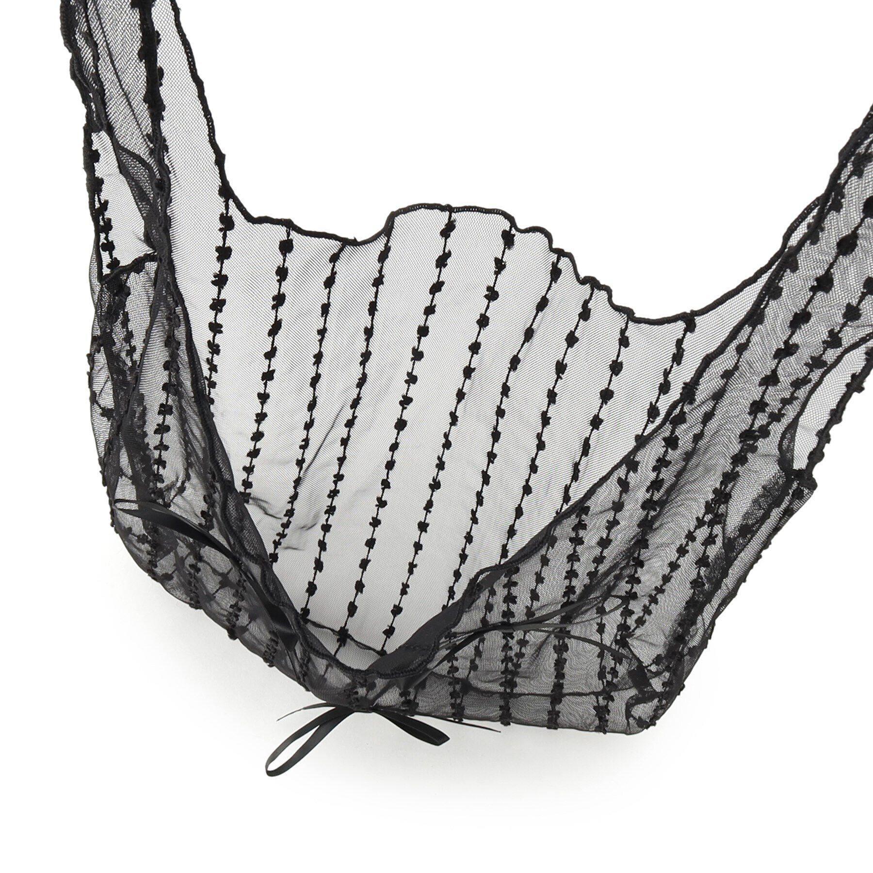 Couture broach「レースリボンバッグ」|エコバッグ|