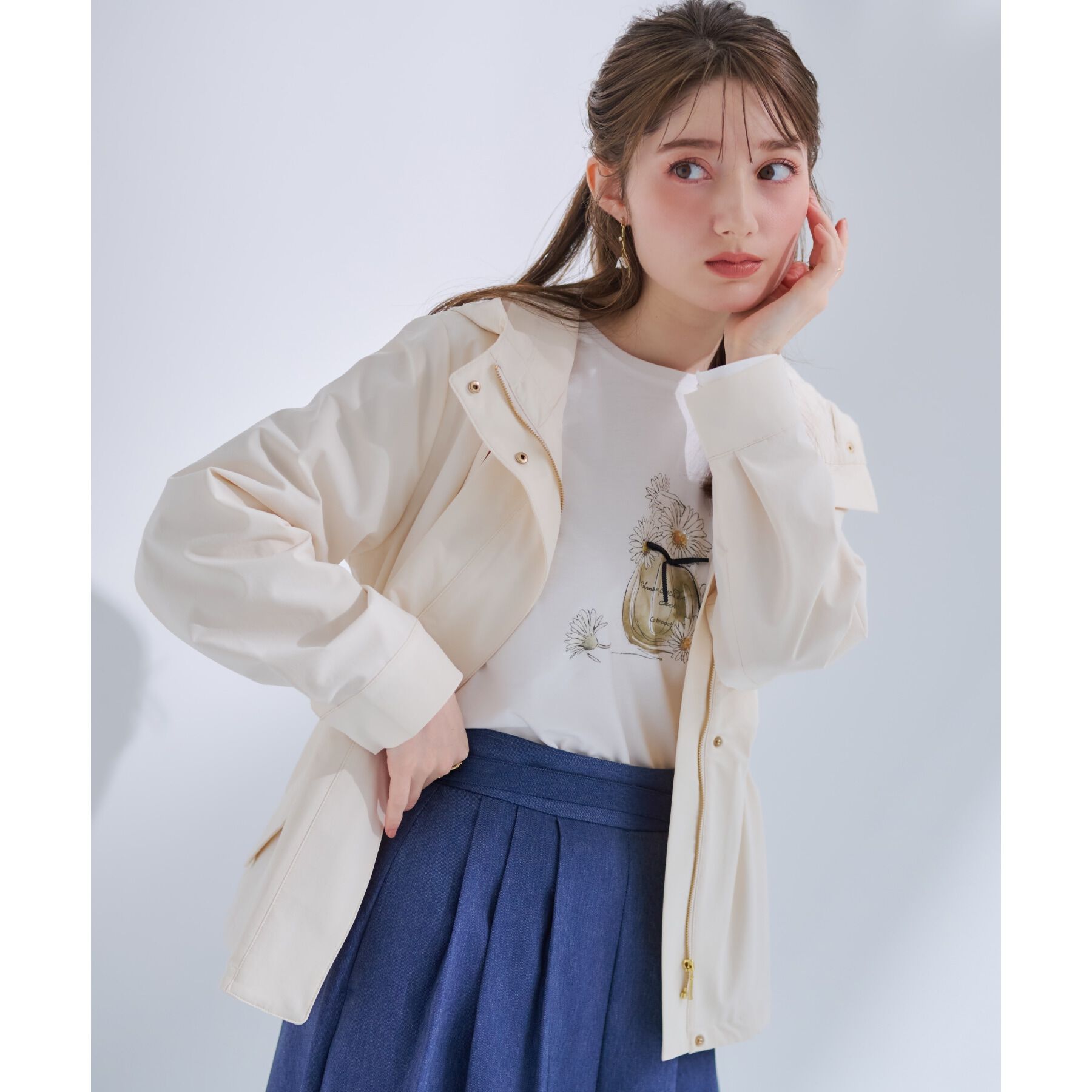 Couture broach「【2025春新作・撥水】愛されマンパ」|ブルゾン・スタジャン|