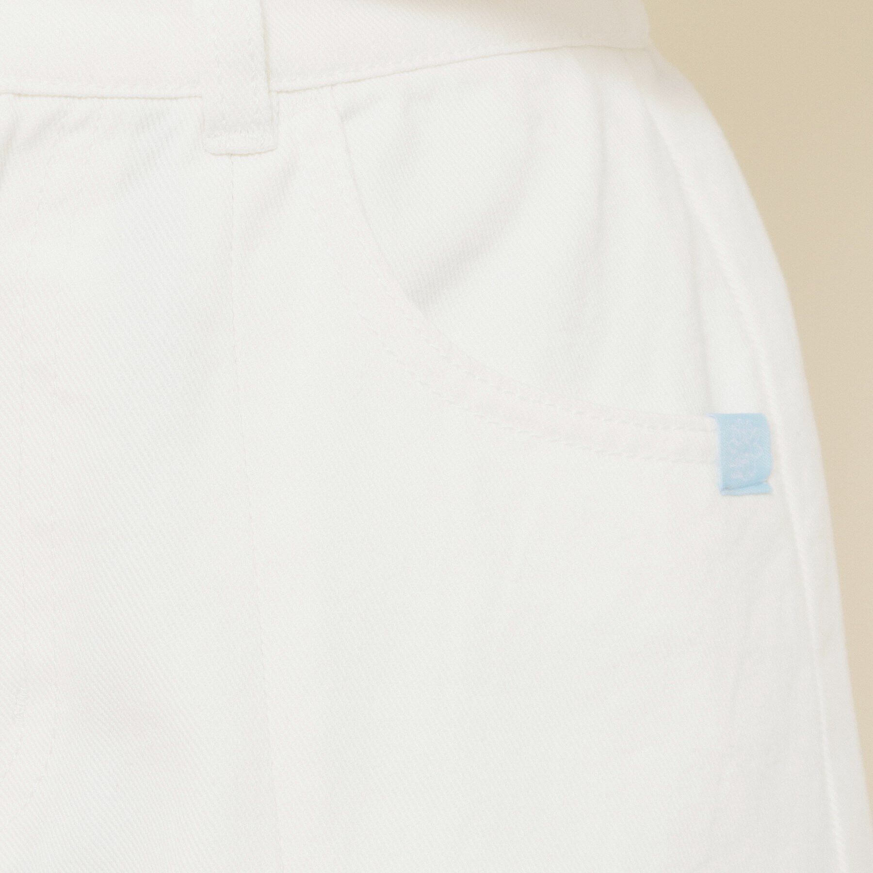 PINK-latte「【ニコラ10月号掲載/130cmあり】リボン付きデニムショートパンツ」|その他|