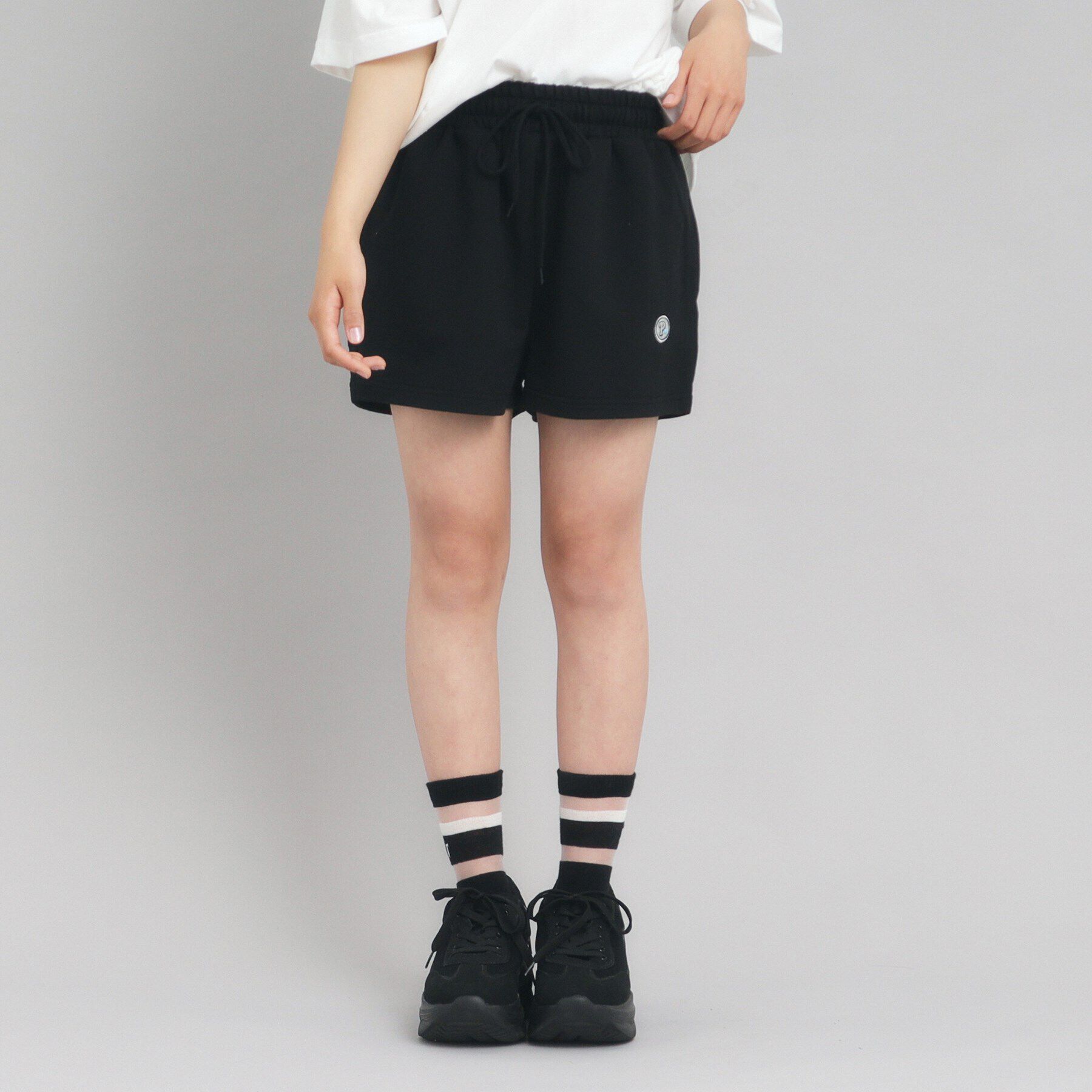 PINK-latte「スウェットショートパンツ」|キュロット|