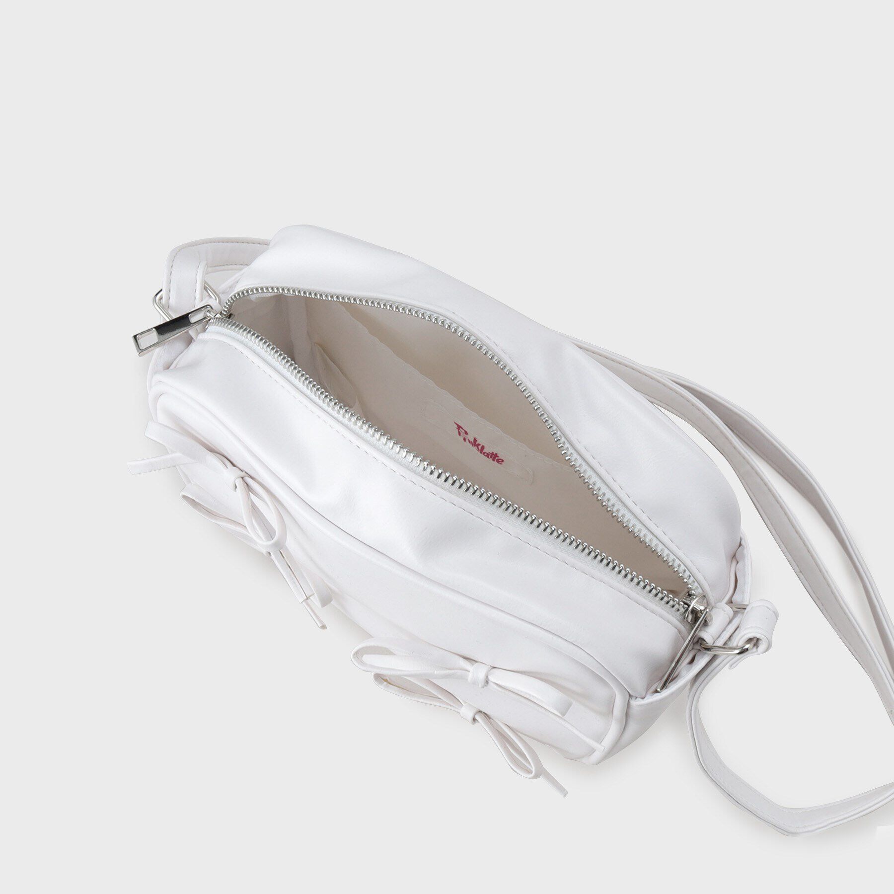 PINK-latte「リボン付ショルダーバッグ」|ショルダー・メッセンジャー|