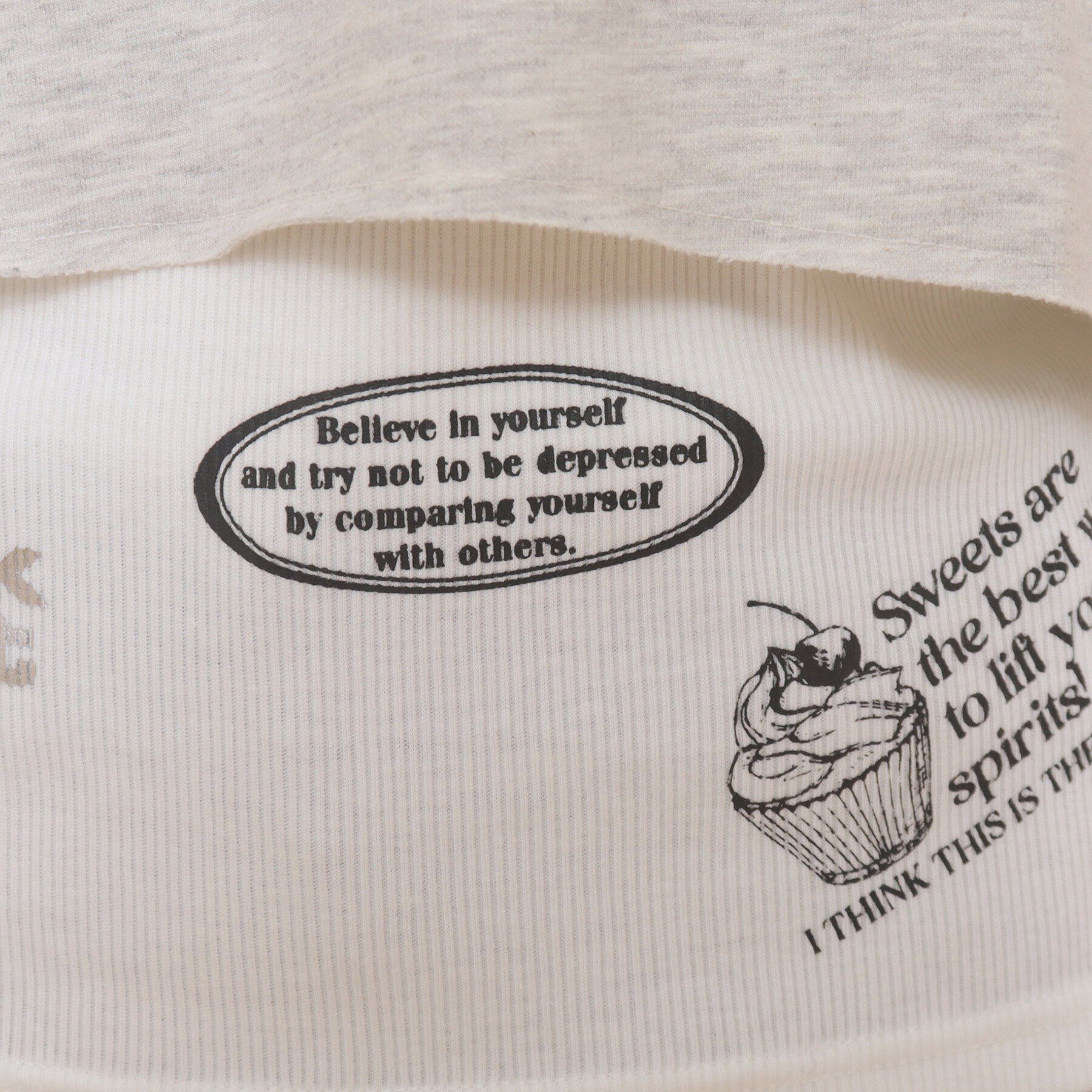 PINK-latte「【130cmあり／セットアイテム】レイヤード トップス」|その他|