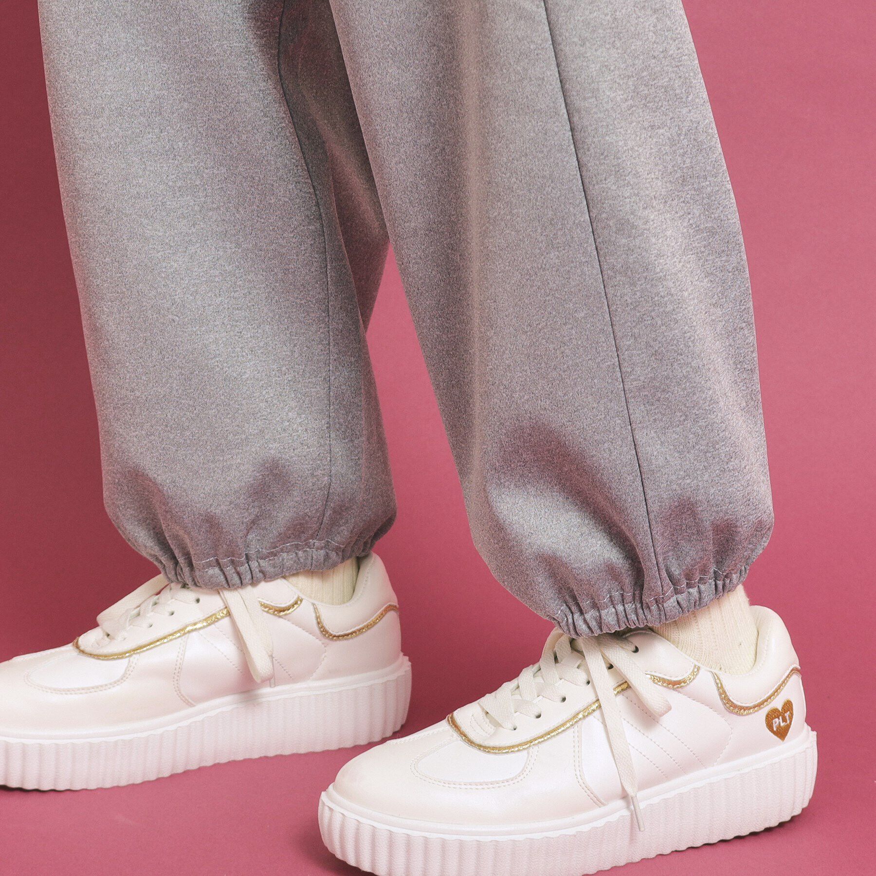 PINK-latte「ダンボール切替イージーパンツ」|その他|