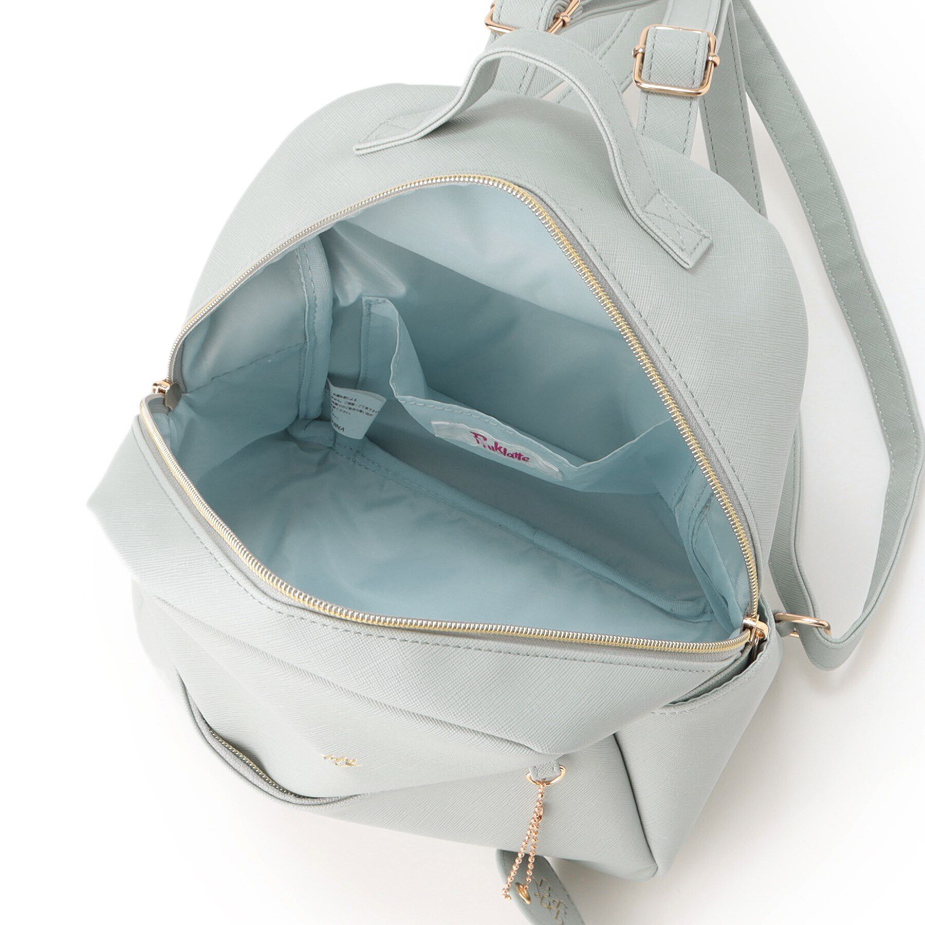 PINK-latte「ハートチャームリュック」|リュック|