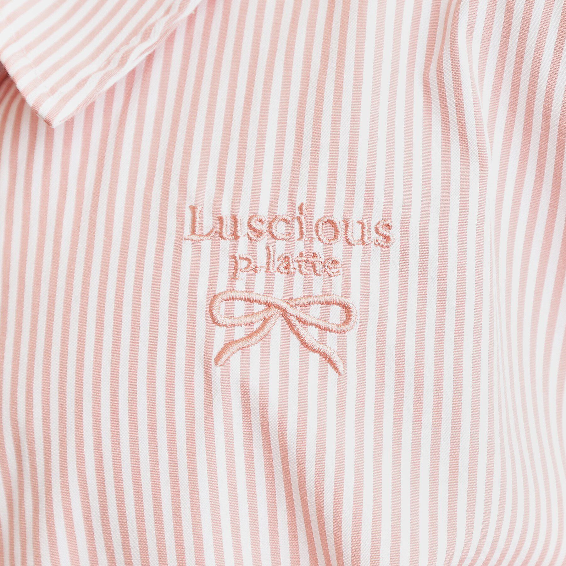 PINK-latte「【セットアイテム】ストライプシャツ＋タンク」|その他|