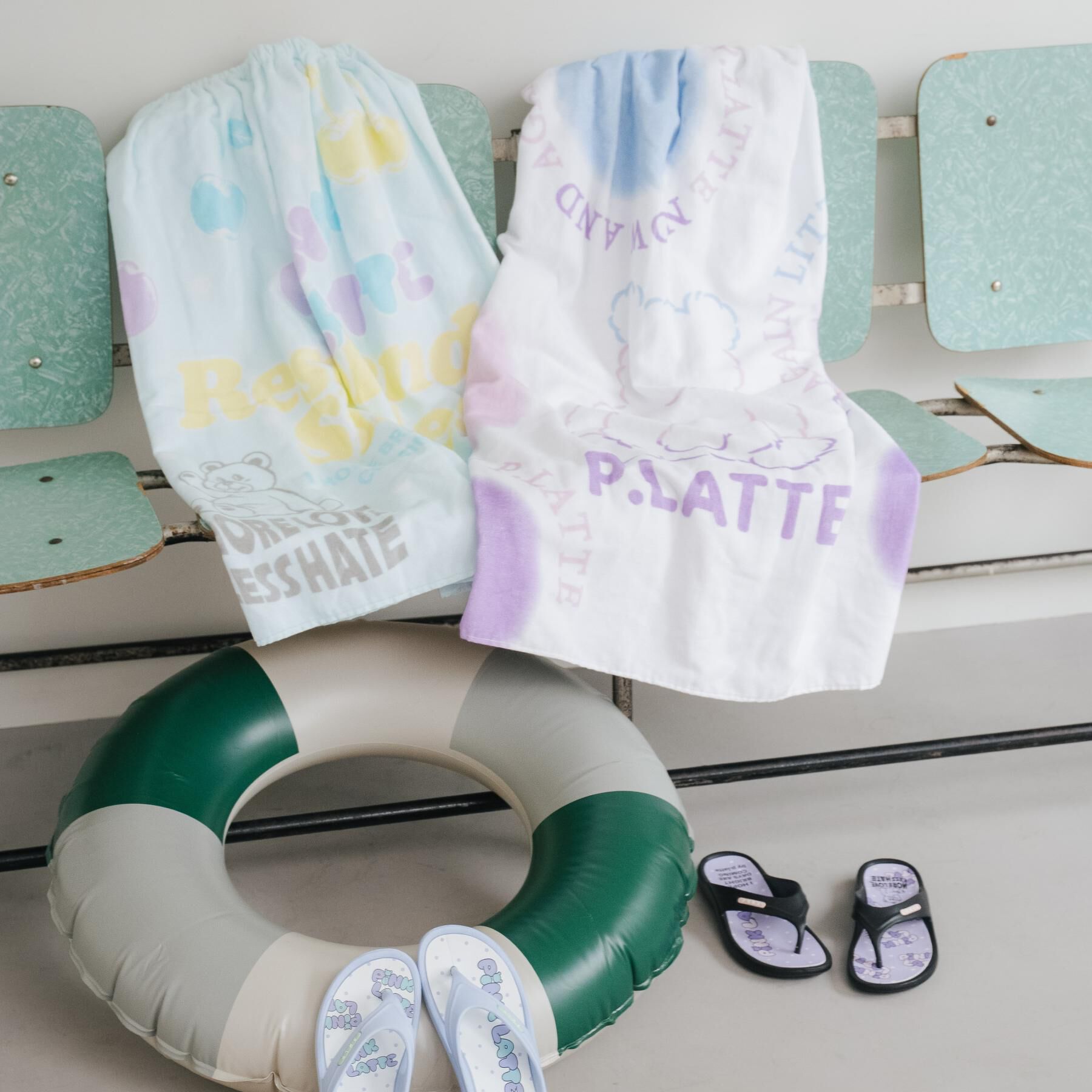 PINK-latte「【100cm】ラップタオル」|その他|