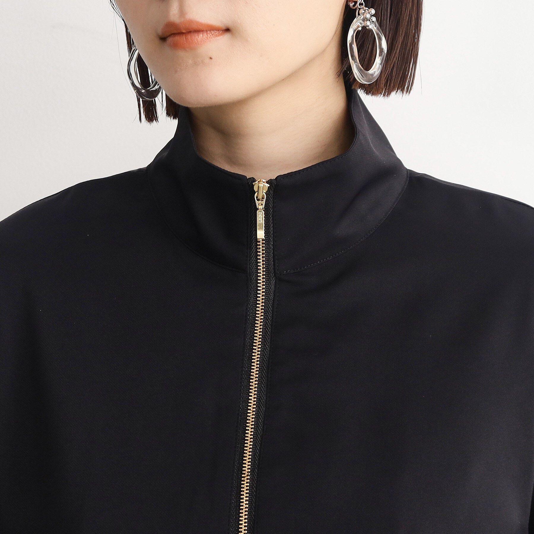 THE SHOP TK「【ラッシュガード/接触冷感/撥水/UVケア/洗える】MIZUGIWA_スタンドジャケット」|ブルゾン・スタジャン|