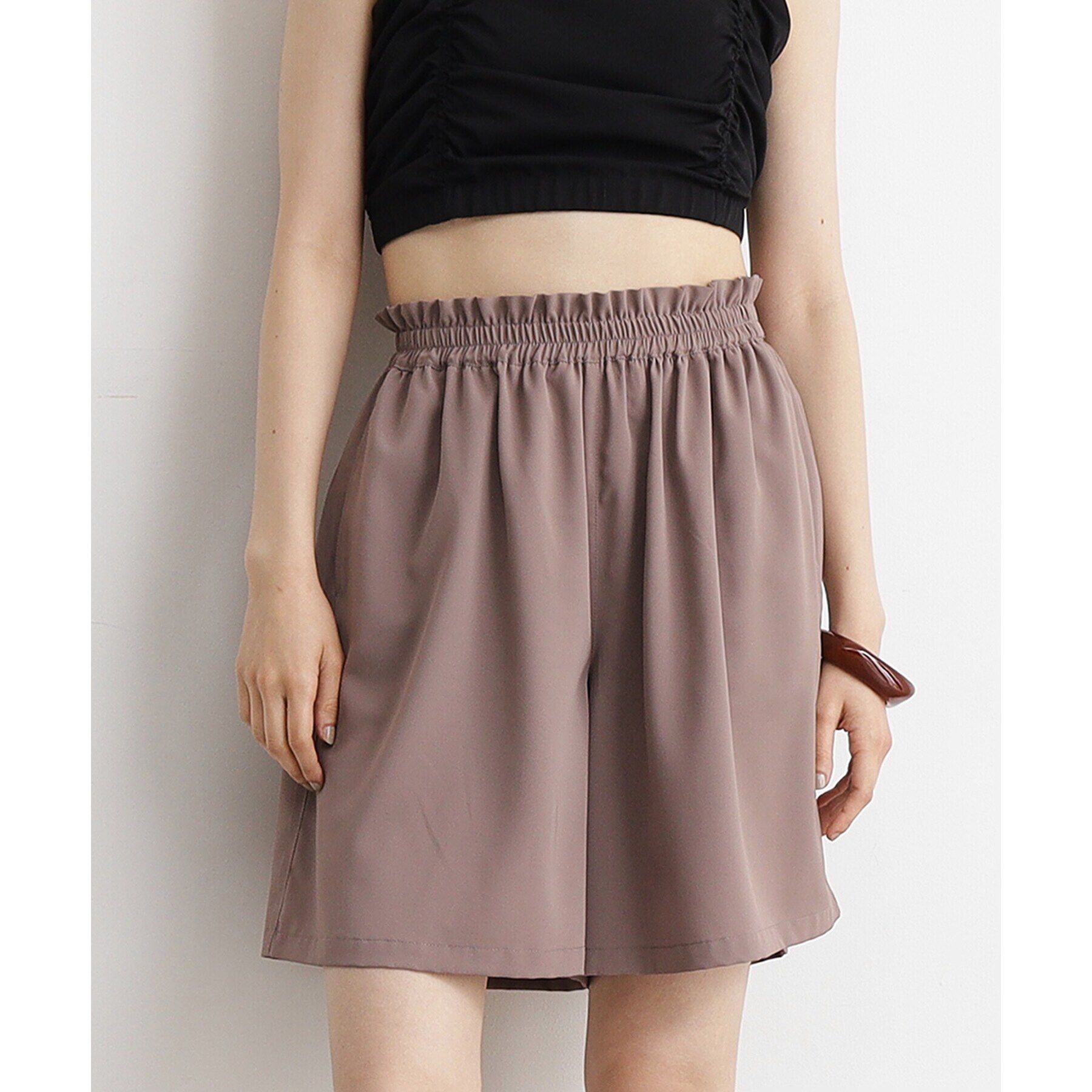 THE SHOP TK「【ラッシュガード/接触冷感/撥水/UVケア/洗える】MIZUGIWA_ショートパンツ」|その他|トープ(054)