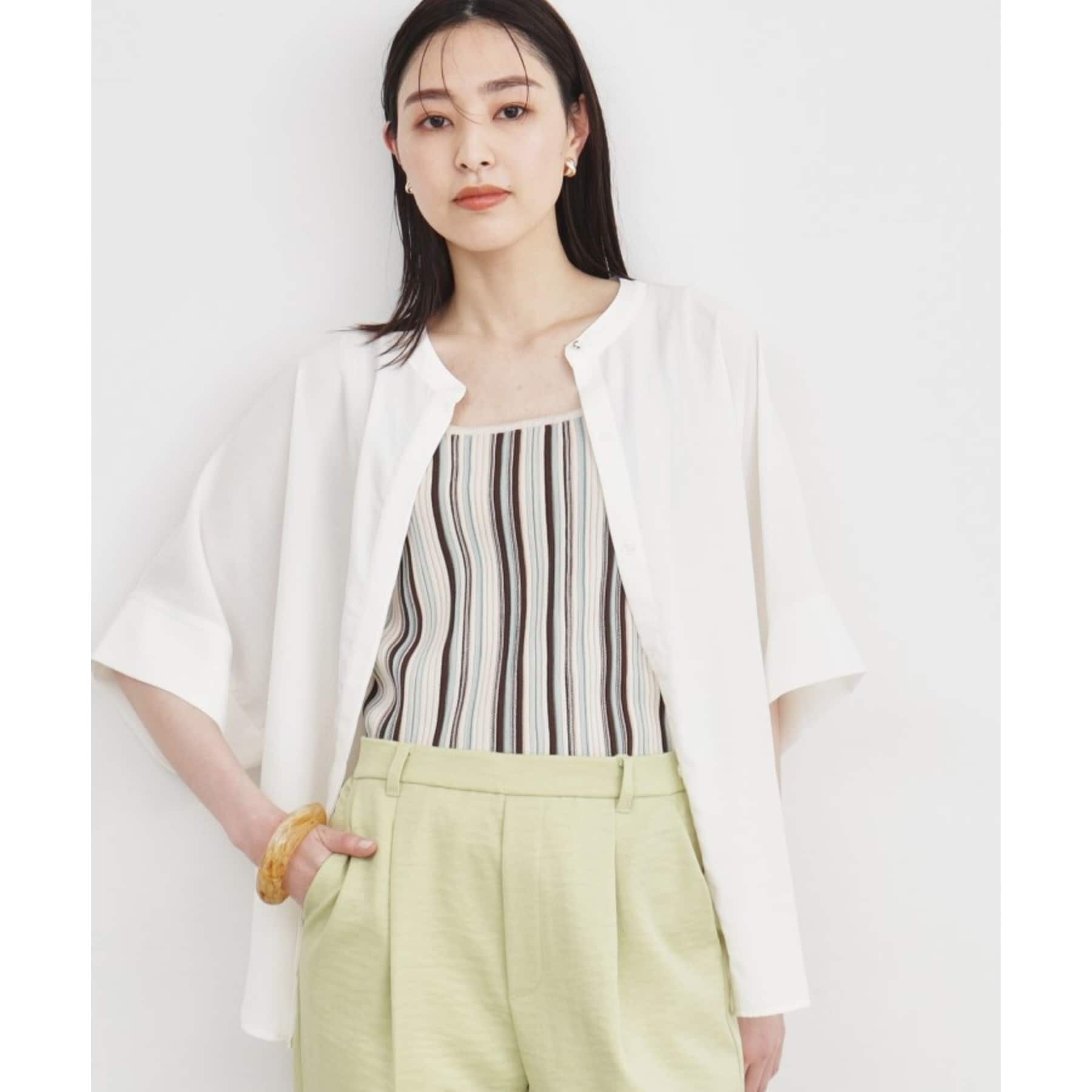 THE SHOP TK「【再登場／魅せる体型カバー服／洗える】ボイルドルマンブラウス」|シャツ・ブラウス|