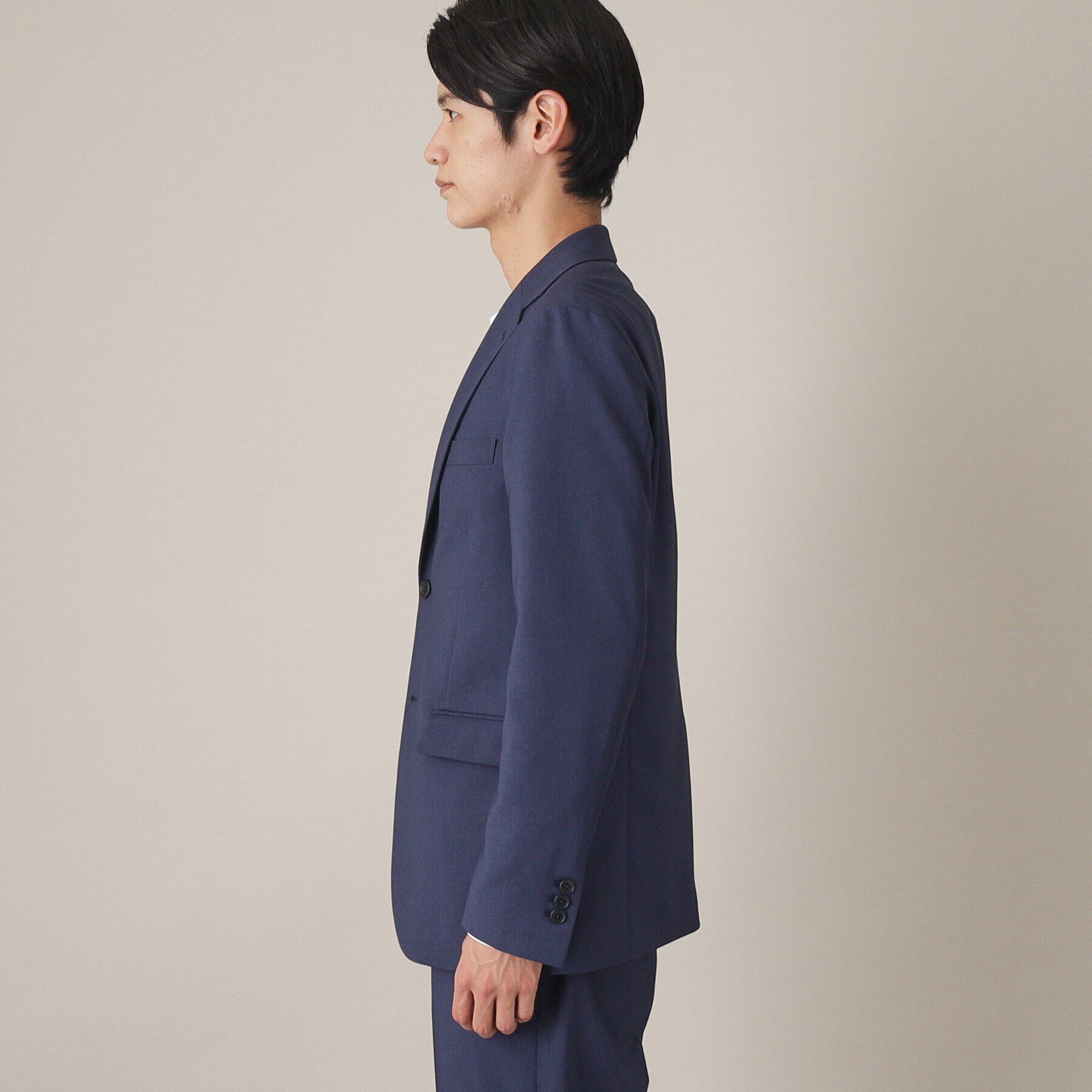 THE SHOP TK「AVANTドライツイルジャケット【セットアップ可/ビジネス対応/洗える/ストレッチ素材/シワになりに」|テーラードジャケット|