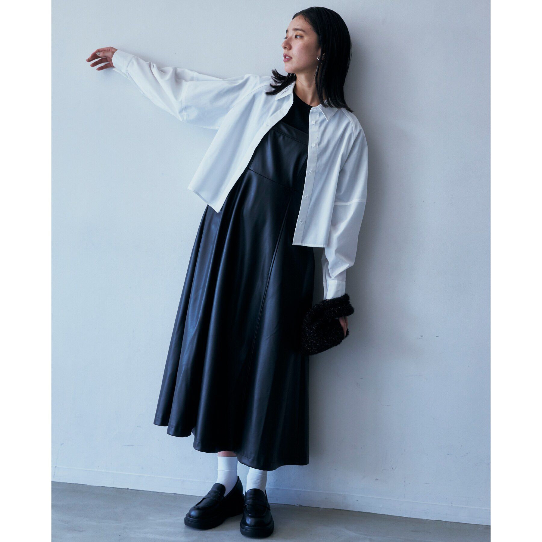 THE SHOP TK「【＠BAILA掲載】袖コクーンシャツ/洗濯機OK」|シャツ・ブラウス|