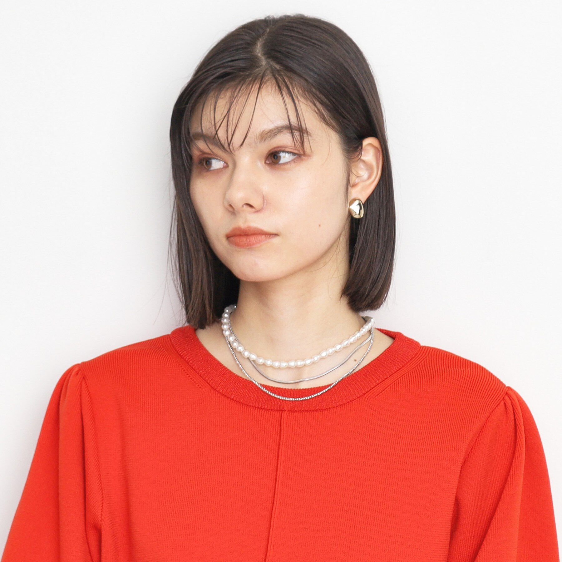 THE SHOP TK「3WAYショートネックレス」|ネックレス|