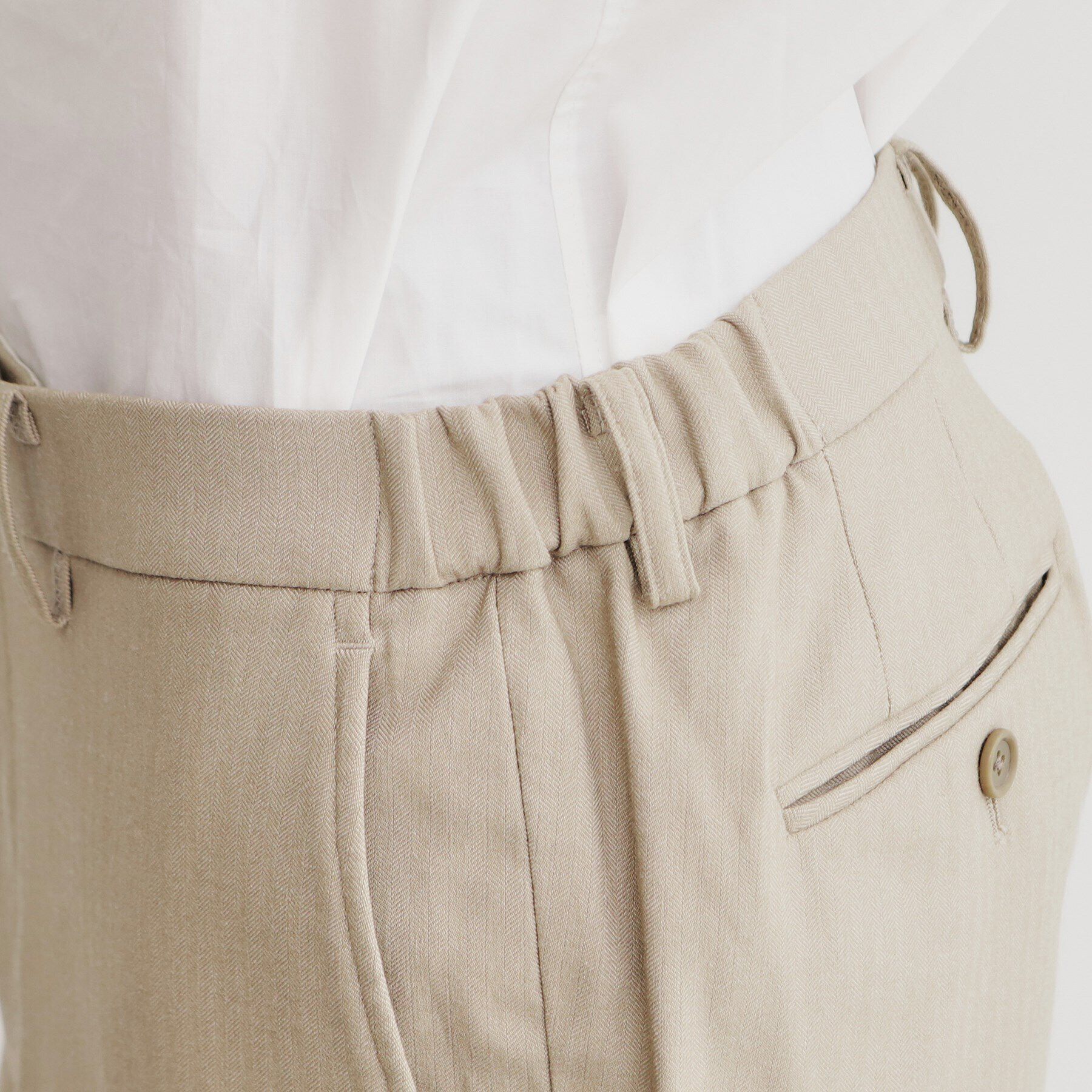 THE SHOP TK「サーモウォーカーヘリンボンスラックス【セットアップ可/ビジネス対応/ストレッチ素材/保温性〇】」|その他|