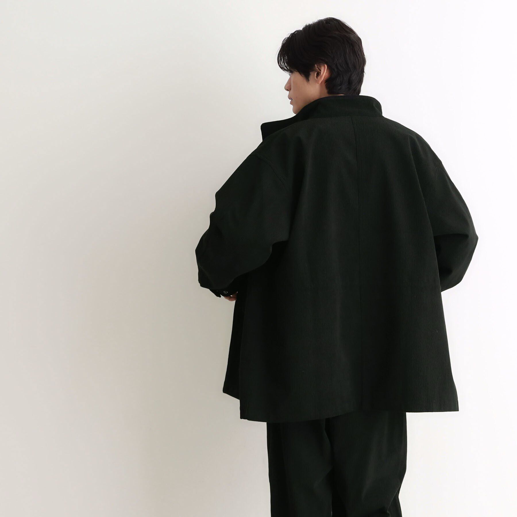 THE SHOP TK「TECUNE／テクウネ コーデュロイスタンドモッズコート【セットアップ可】」|ミリタリー・モッズコート|