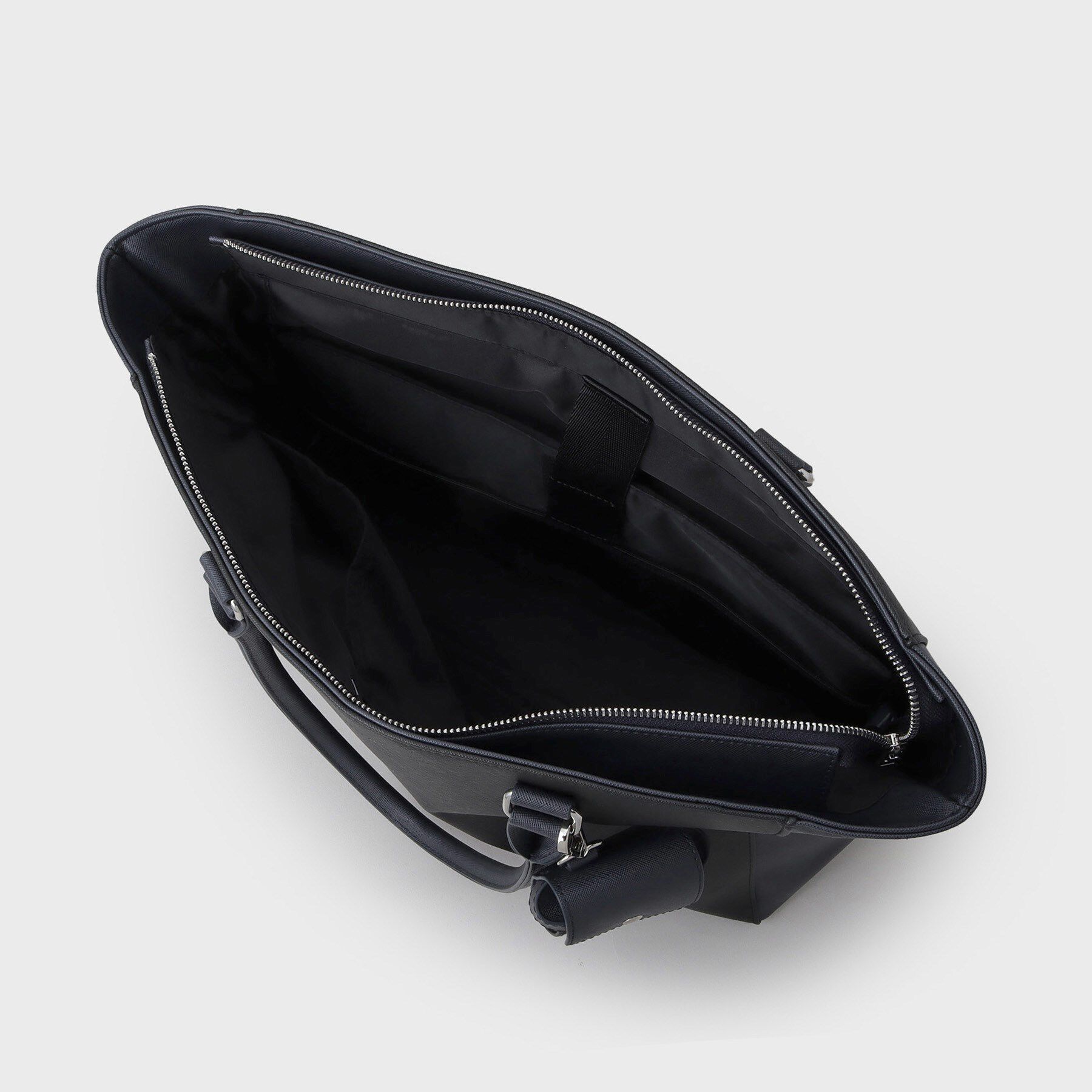 THE SHOP TK「【A4サイズ／ビジネスでも使える】合皮トートバッグ イヤホンケース付き」|トートバッグ|