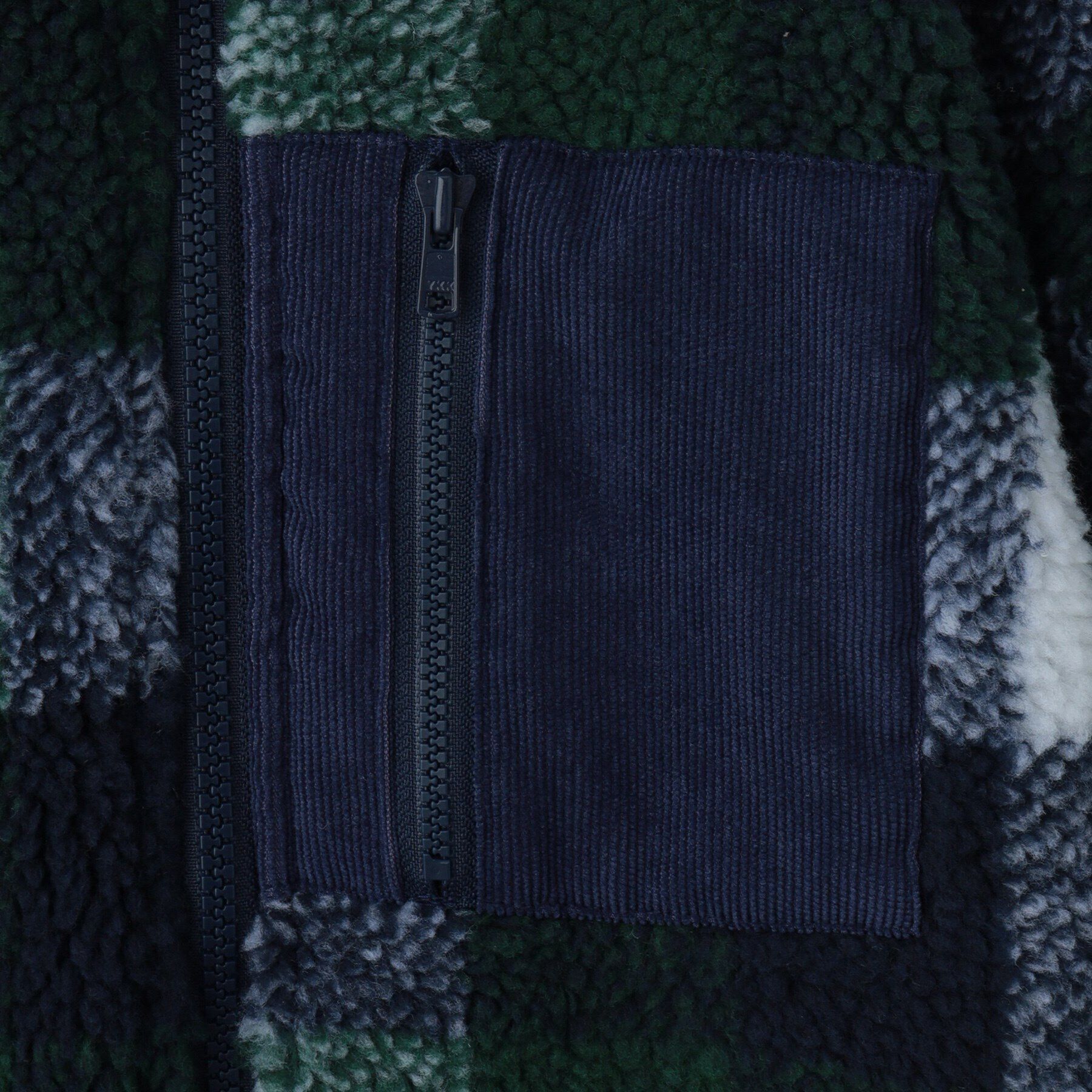 THE SHOP TK「【100-150】チェック＆ハート柄ボアブルゾン/洗濯機OK」|ブルゾン・スタジャン|