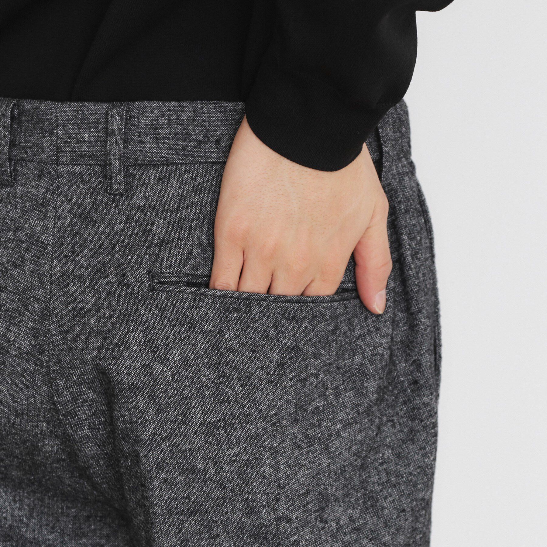 THE SHOP TK「ウール混ホームスパンパンツ」|その他|