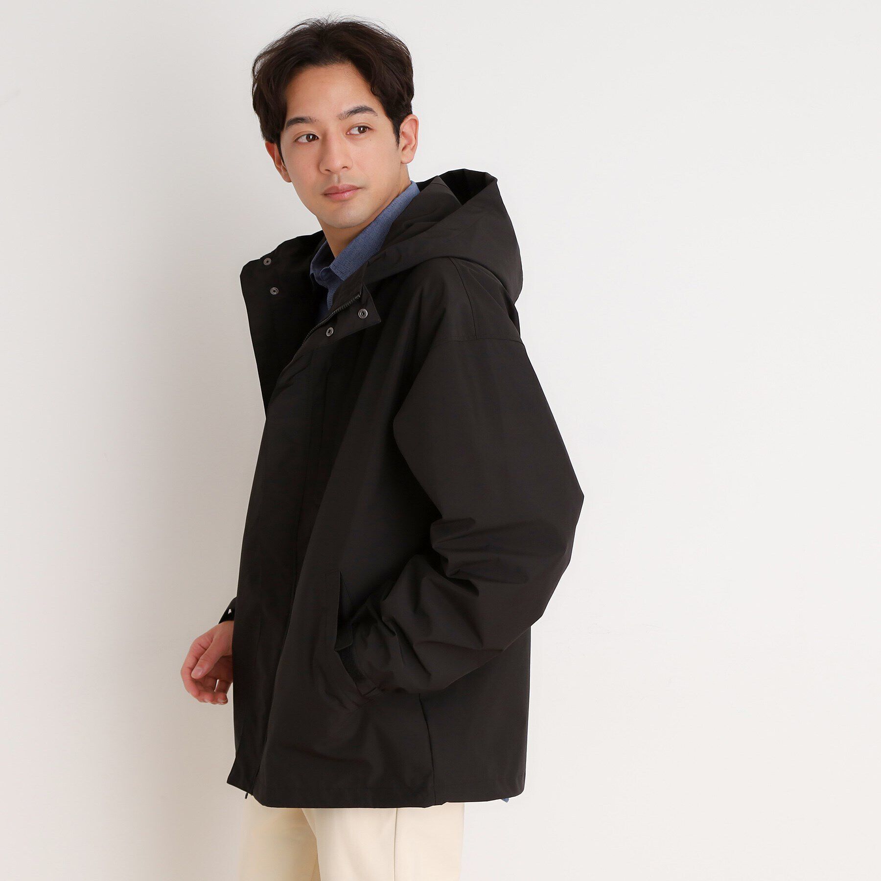 THE SHOP TK「3レイヤーマウンテンパーカ　防風機能」|ブルゾン・スタジャン|