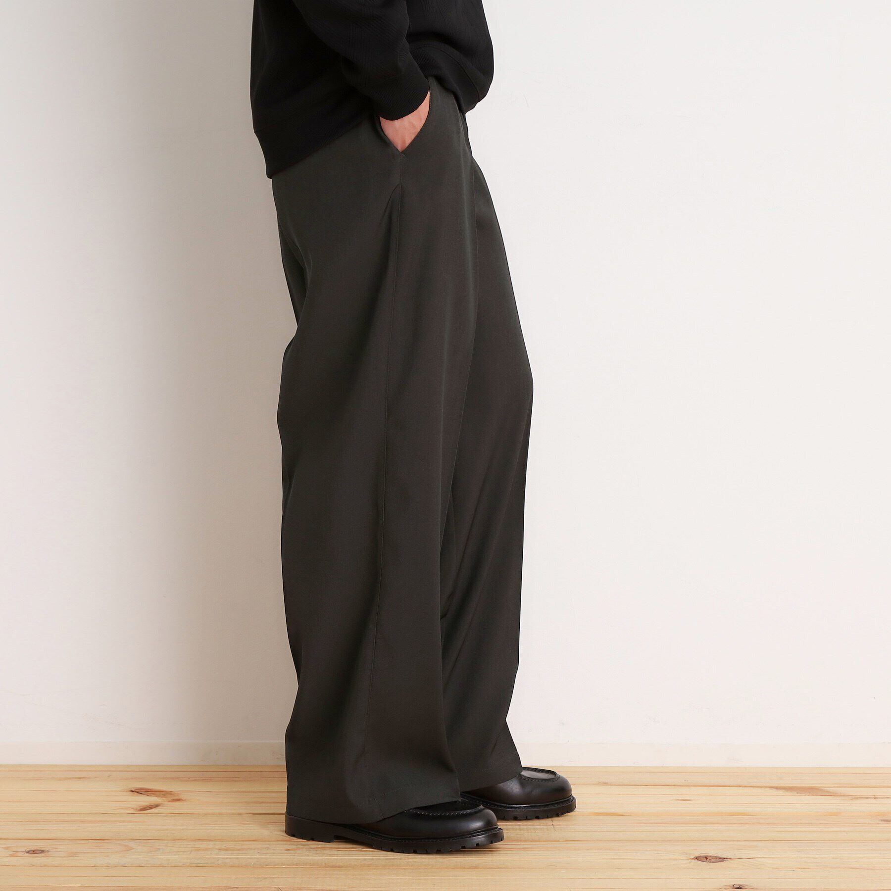 THE SHOP TK「ツイルワイドスラックス」|その他|