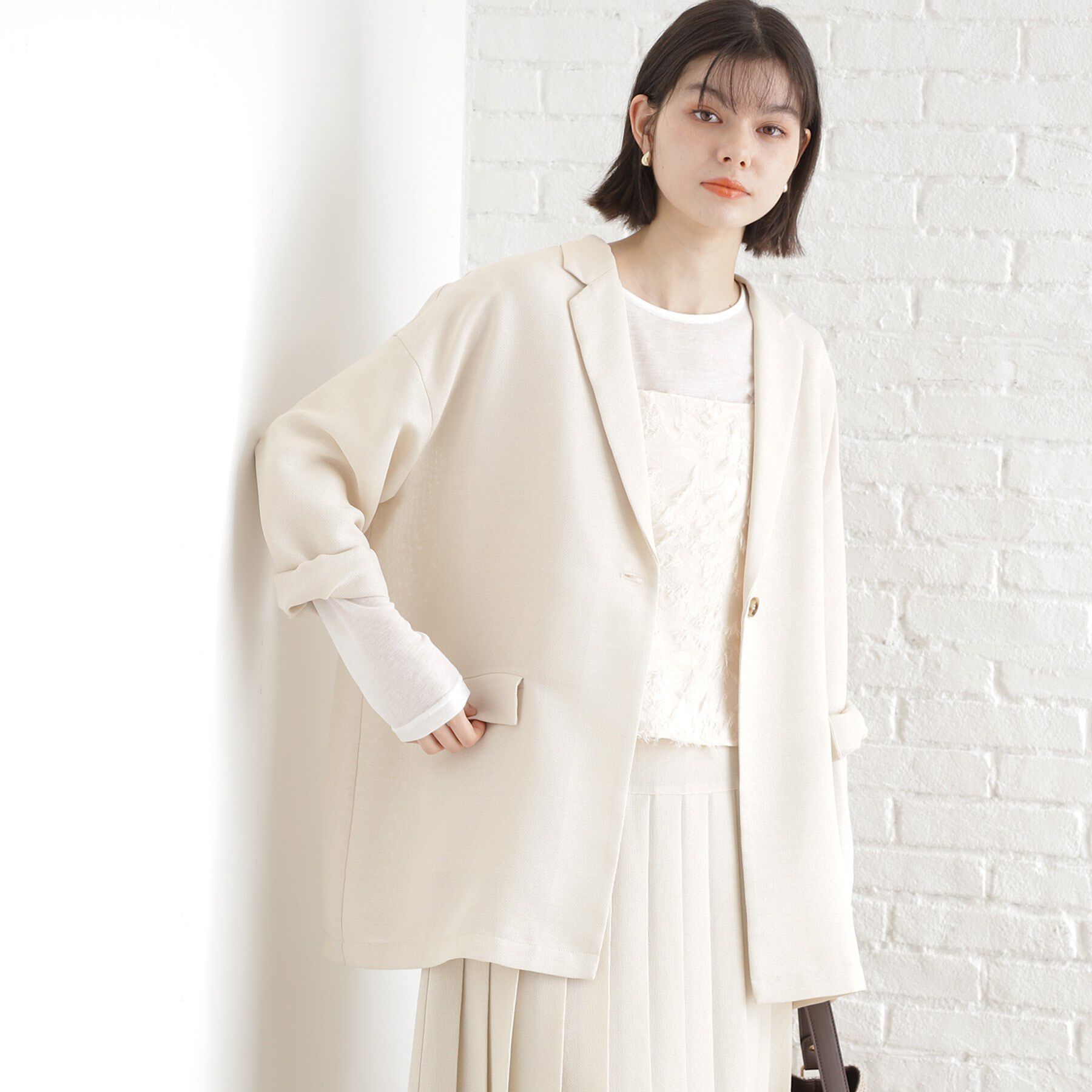 THE SHOP TK「パナマメッシュジャケット」|テーラードジャケット|