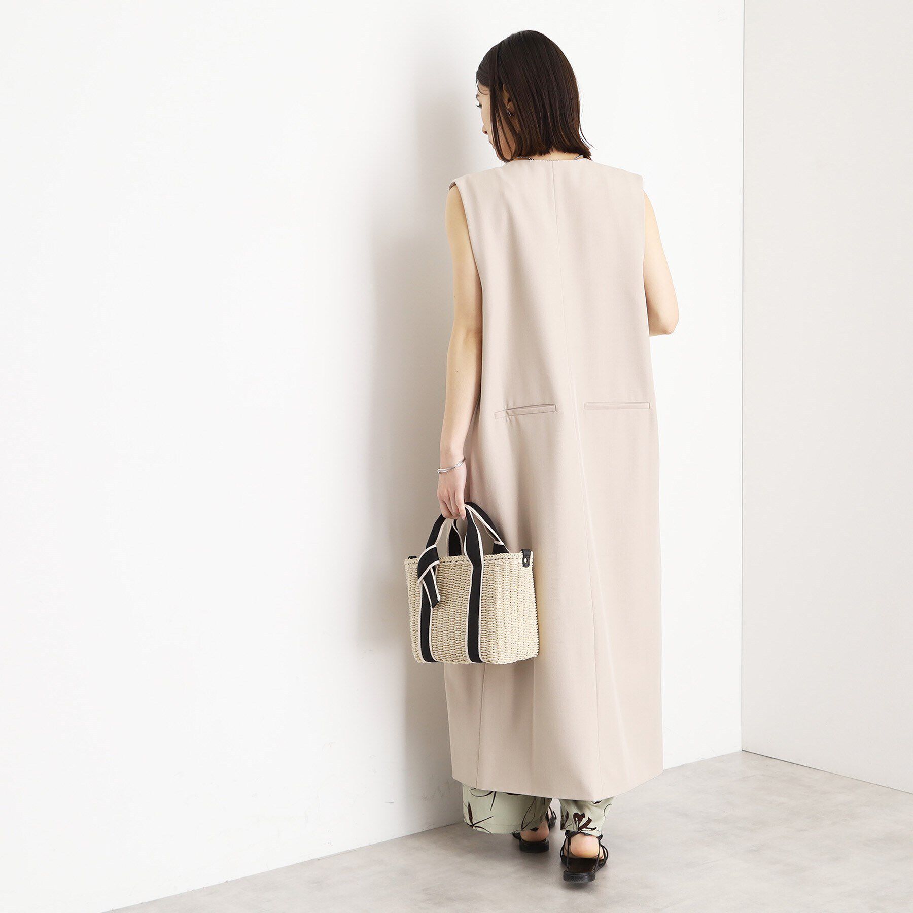 THE SHOP TK「2WAYジップジャンスカ【洗える】」|ワンピース|