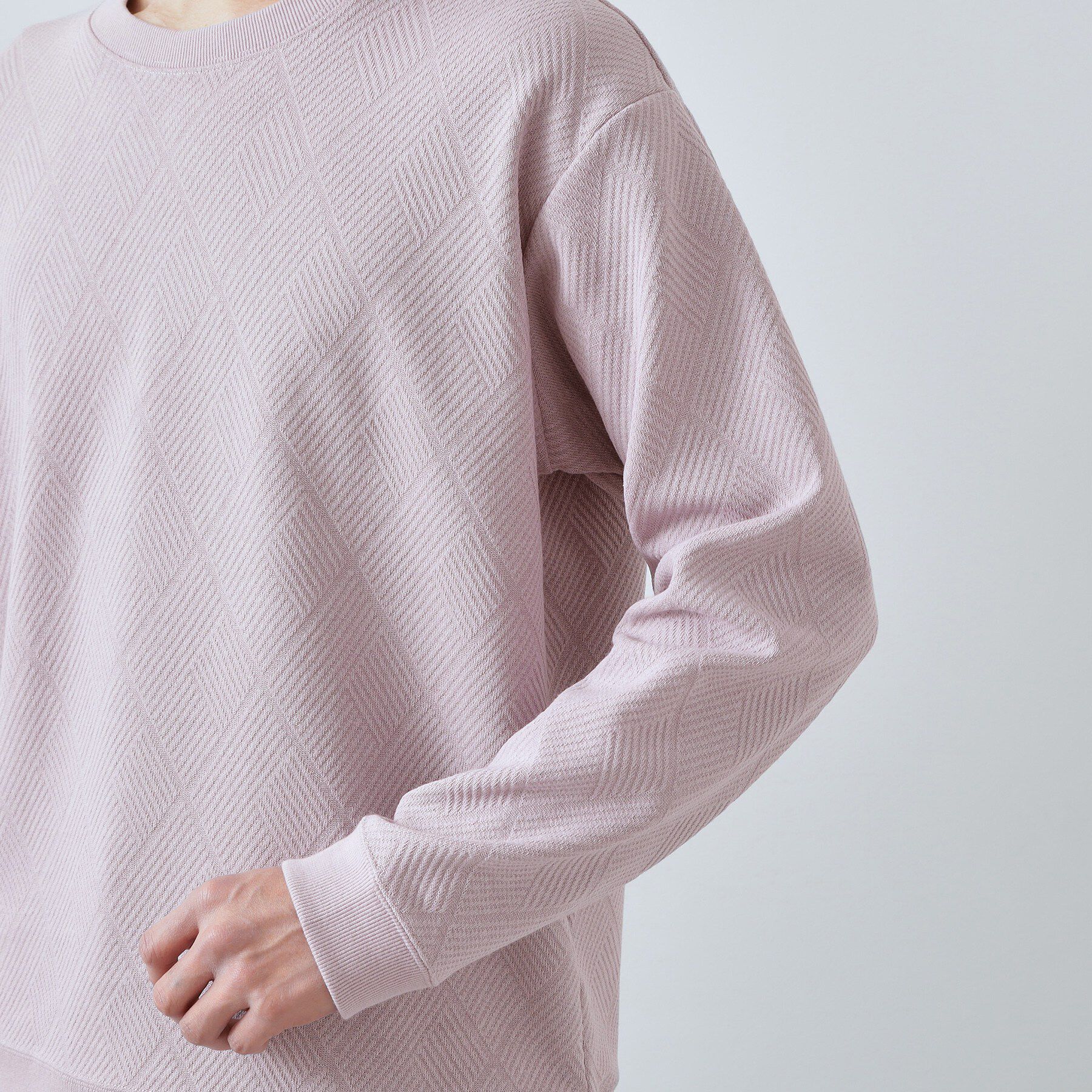 THE SHOP TK「ジャガードリンクススウエット」|パーカー|