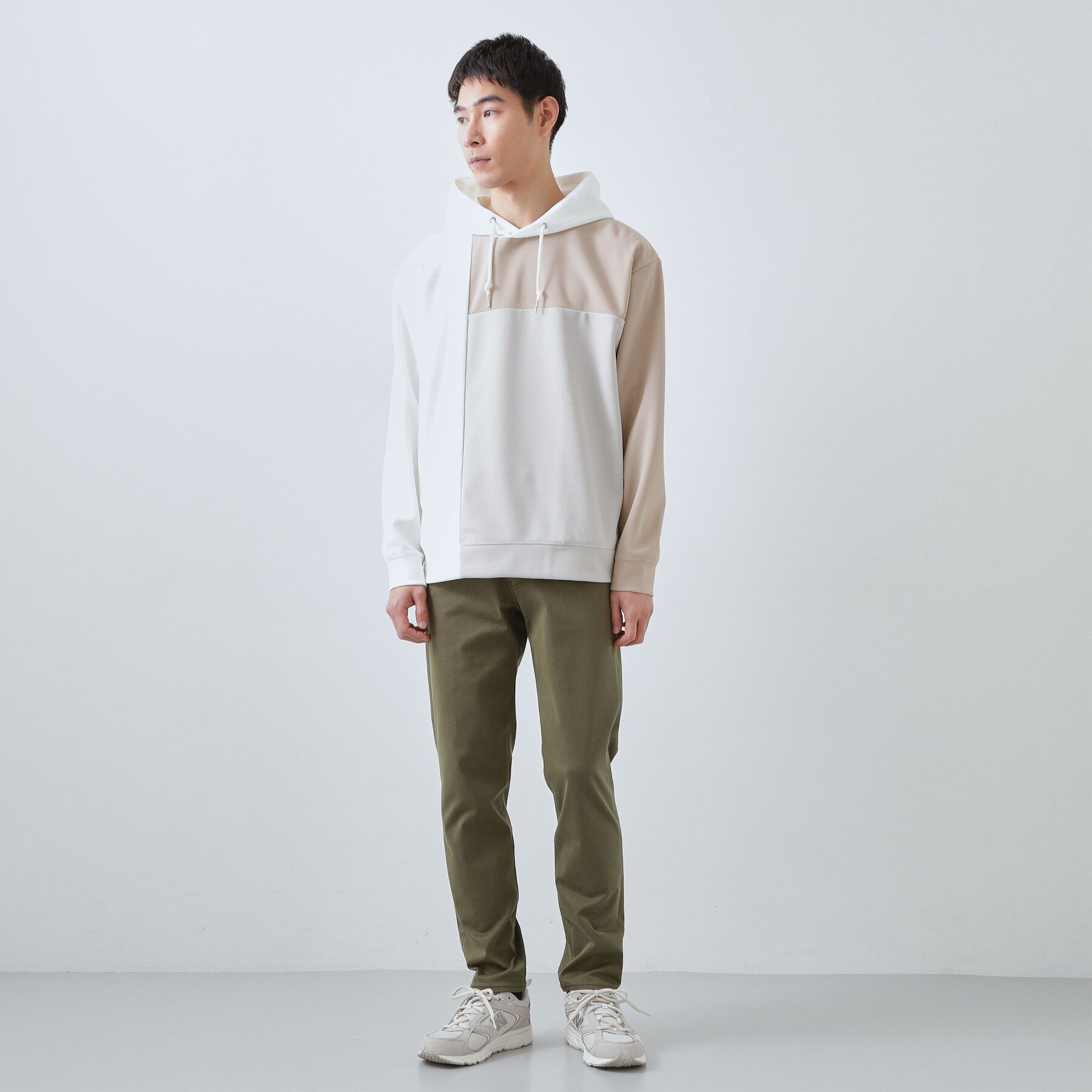 THE SHOP TK「パネル切替パーカ 【洗濯機OK】」|パーカー|