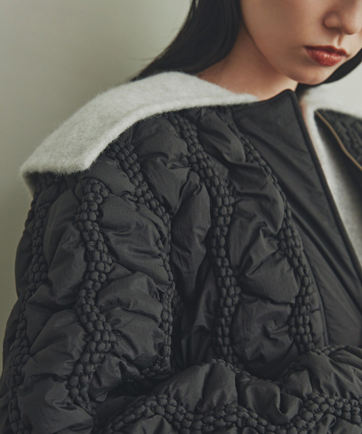  「キルティングジャケット」|ブルゾン・スタジャン|