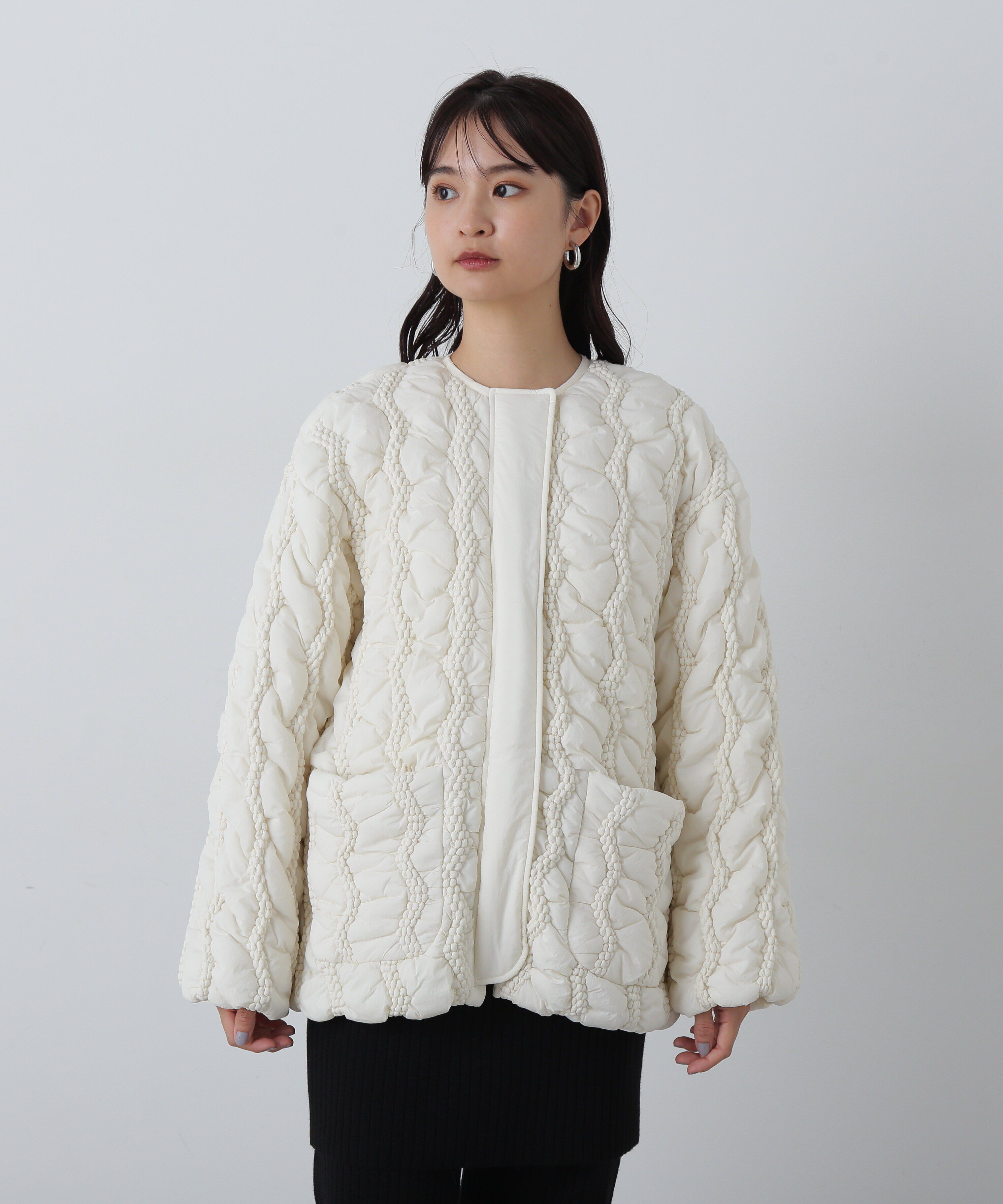  「キルティングジャケット」|ブルゾン・スタジャン|