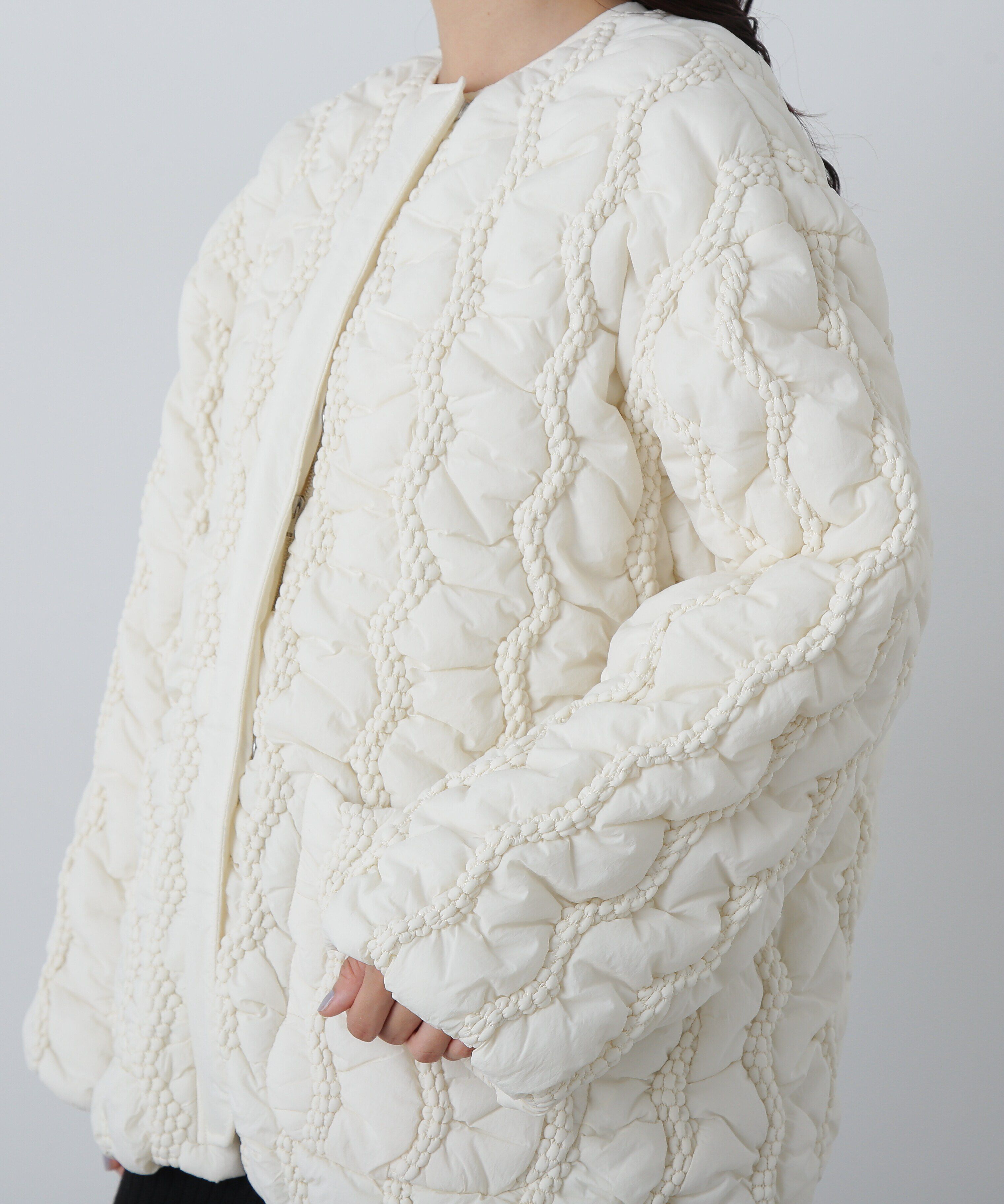  「キルティングジャケット」|ブルゾン・スタジャン|