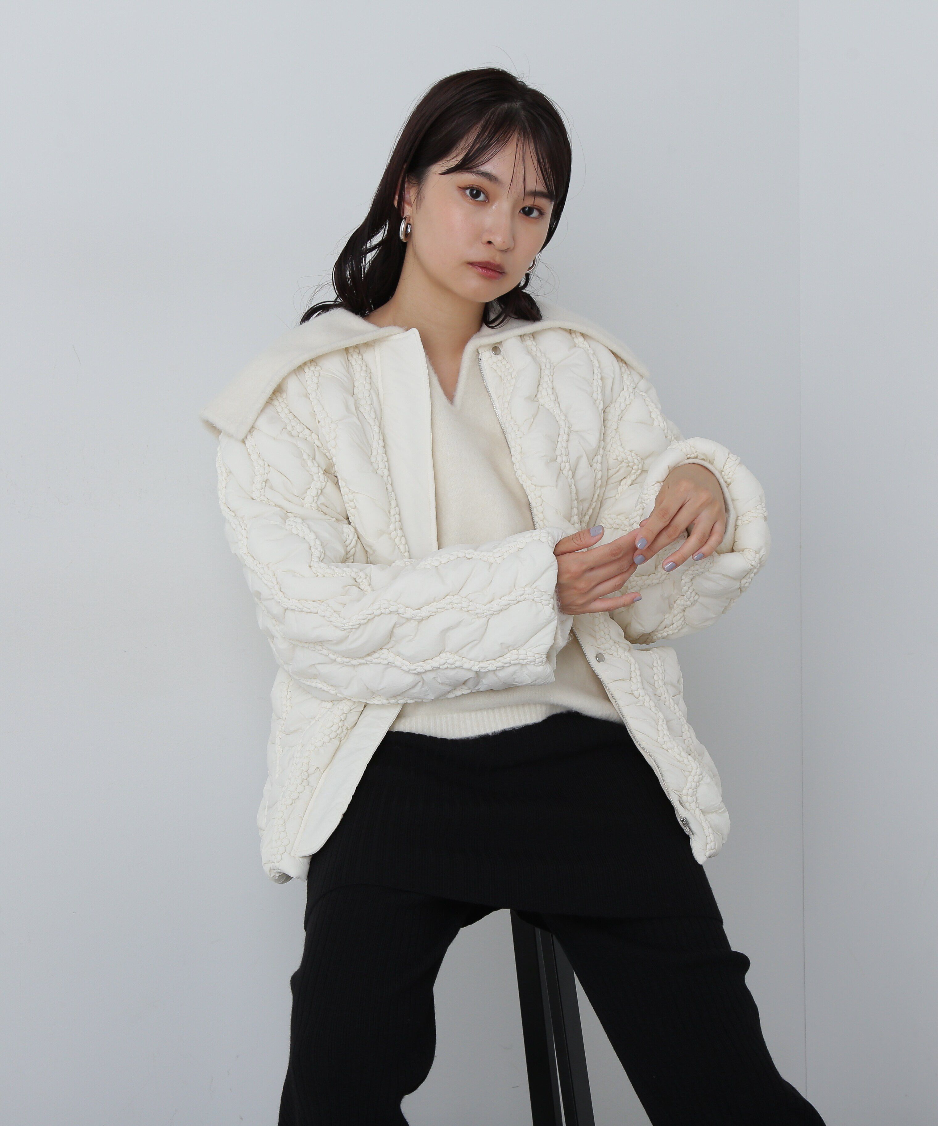  「キルティングジャケット」|ブルゾン・スタジャン|