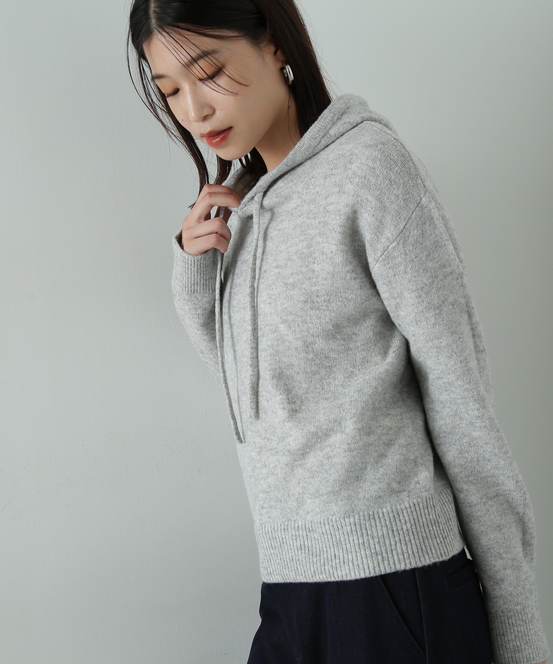  「ニットパーカー」|ニット・セーター|