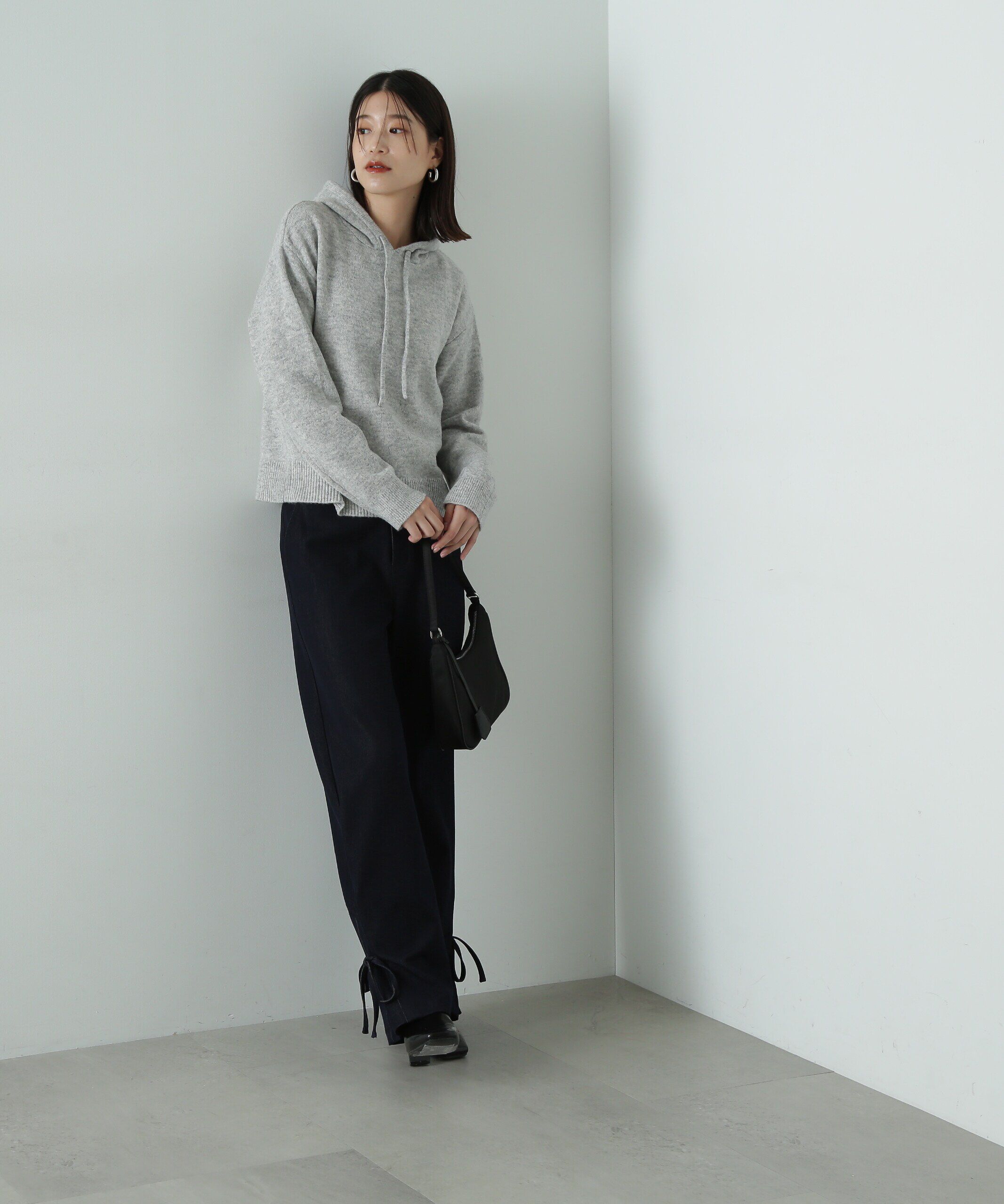  「ニットパーカー」|ニット・セーター|