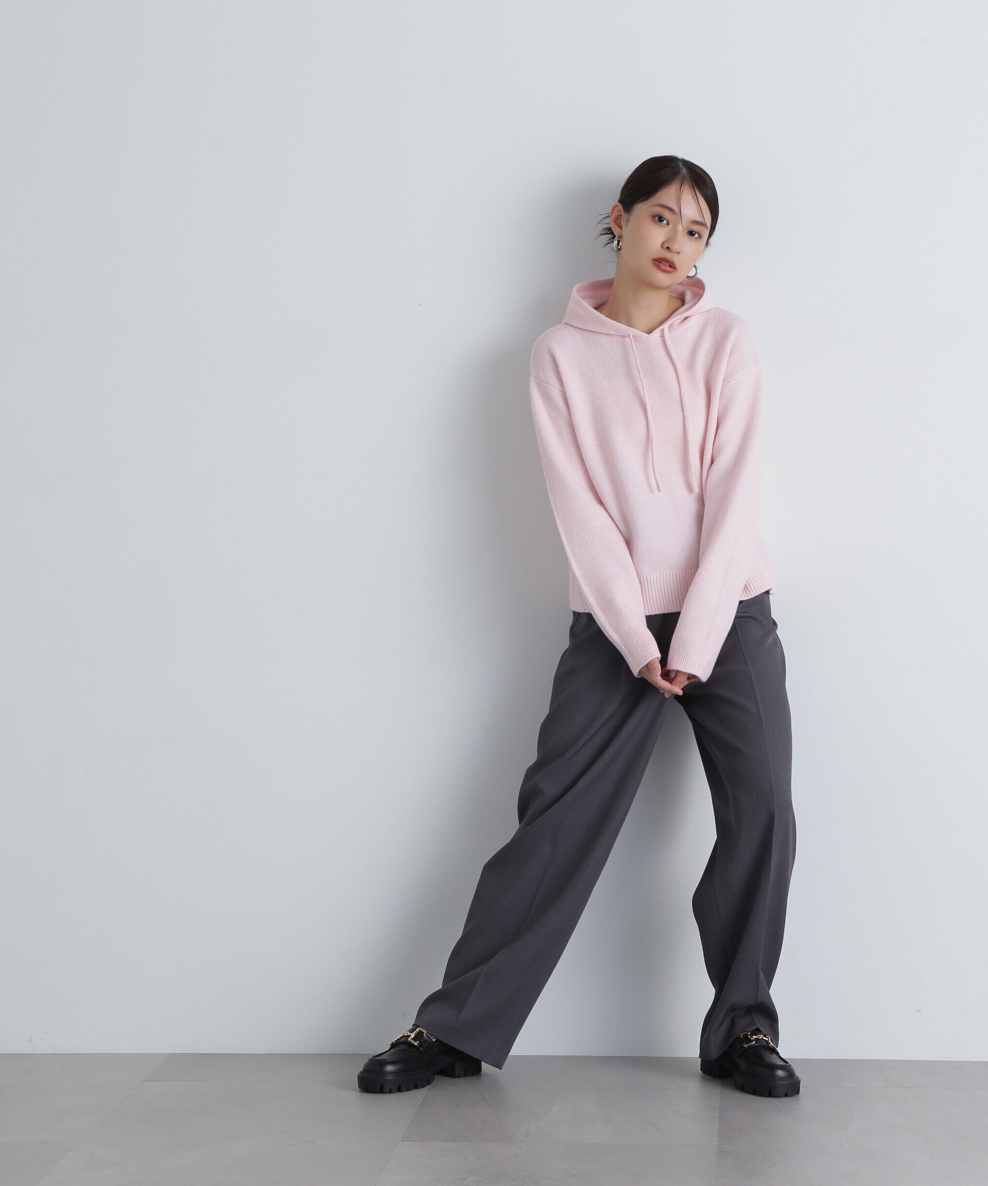  「ニットパーカー」|ニット・セーター|