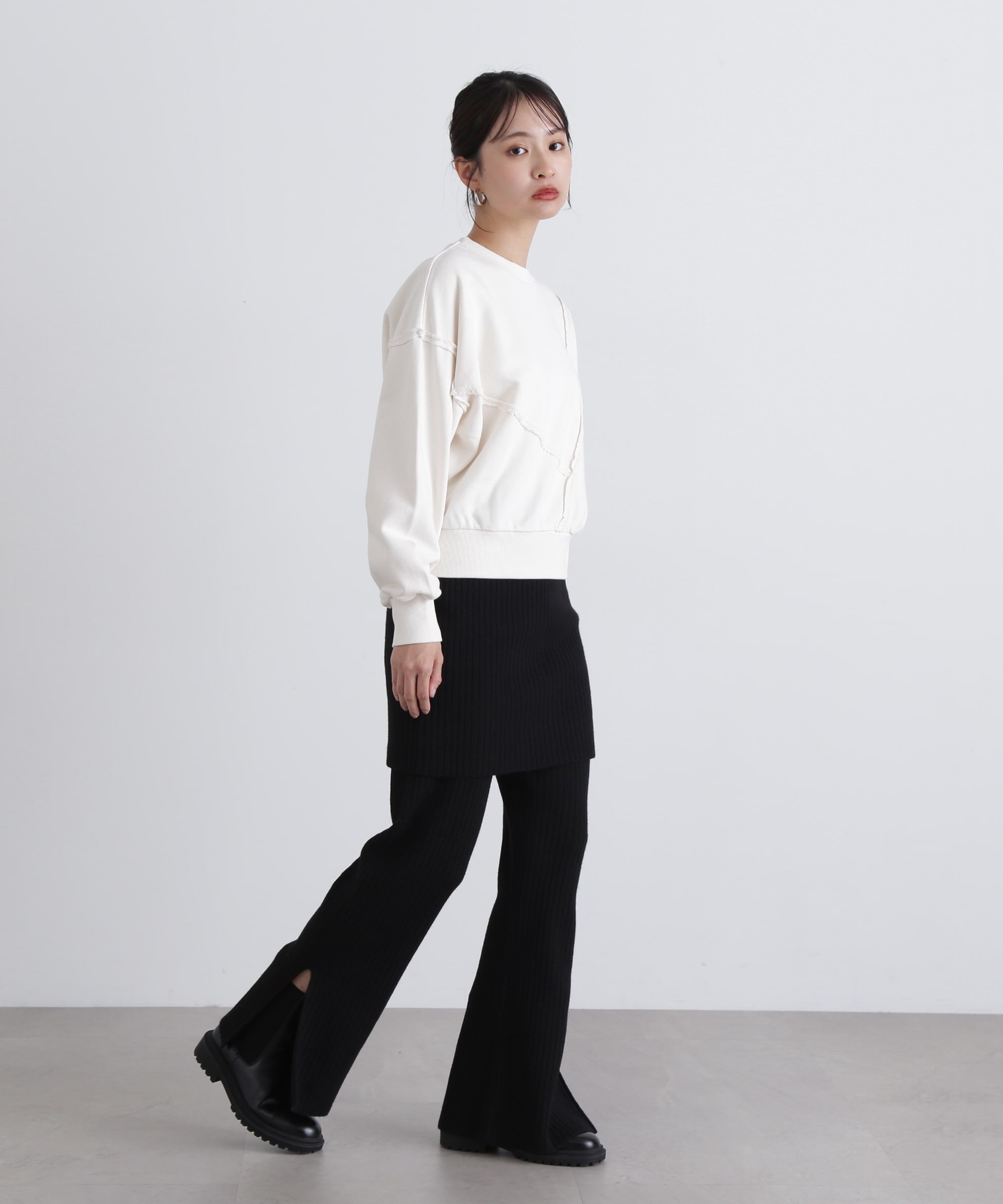  「パネルデザインスウェット」|Tシャツ・カットソー|