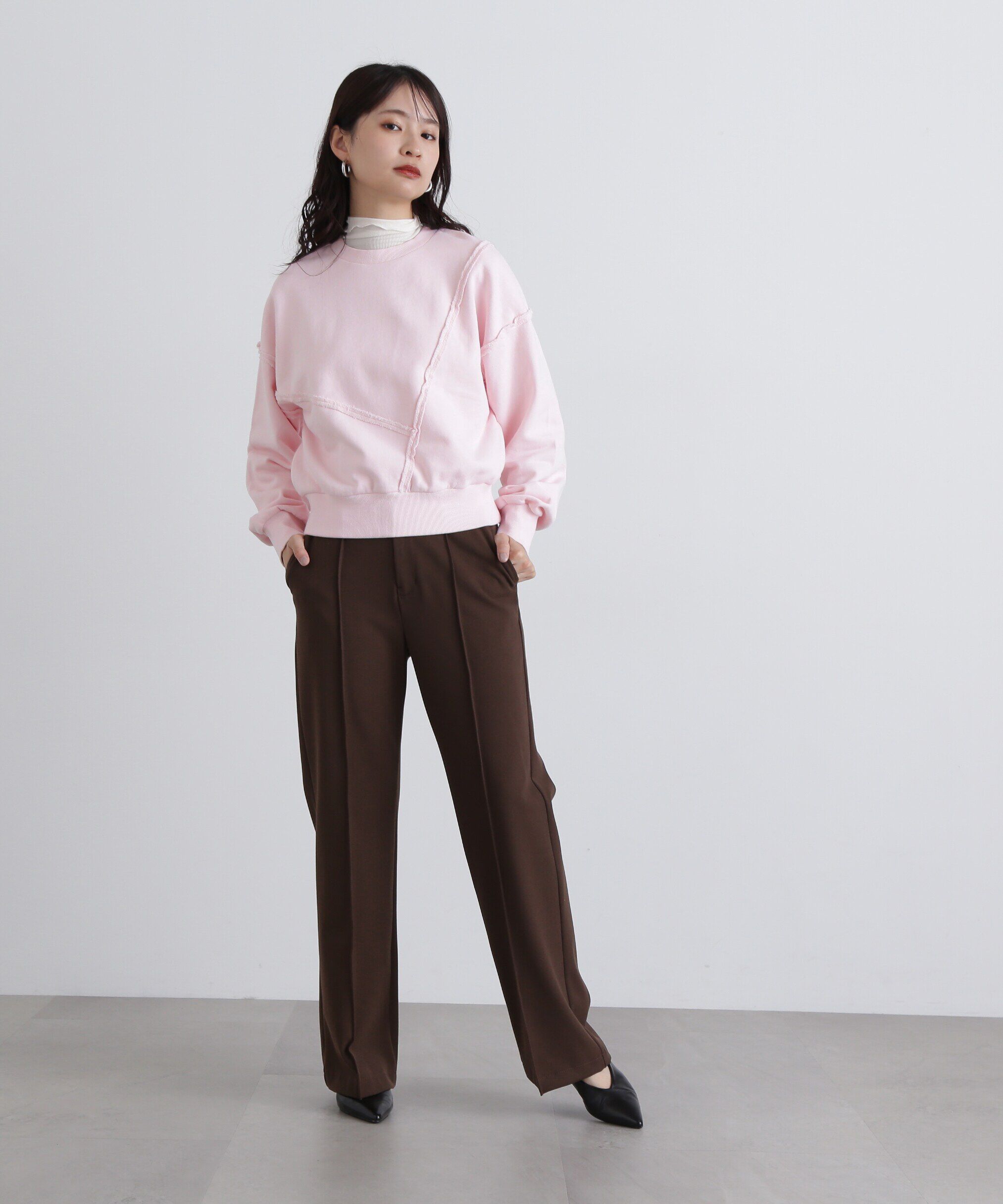  「パネルデザインスウェット」|Tシャツ・カットソー|