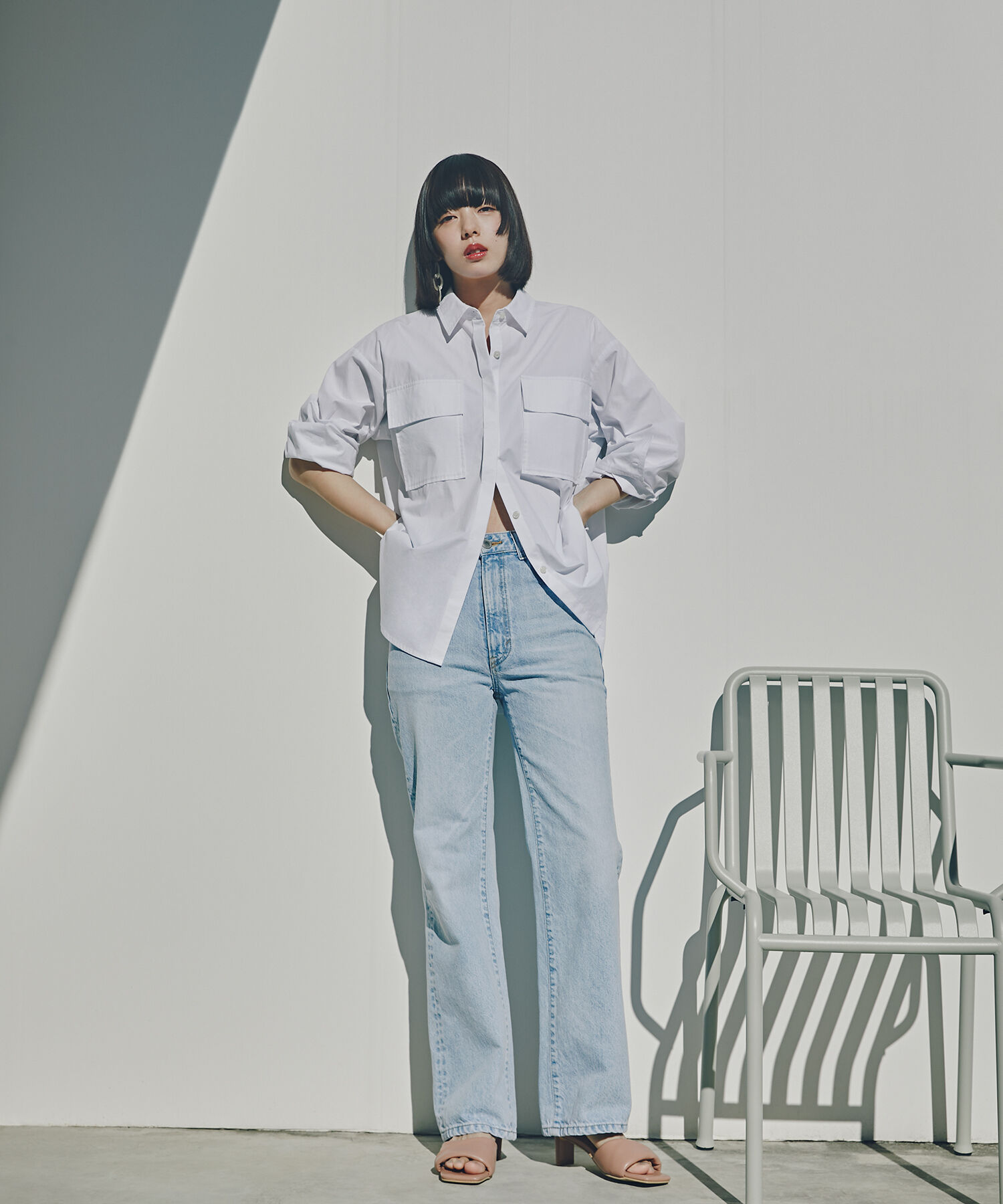  「ヴィンテージフレアデニムパンツ」|その他|