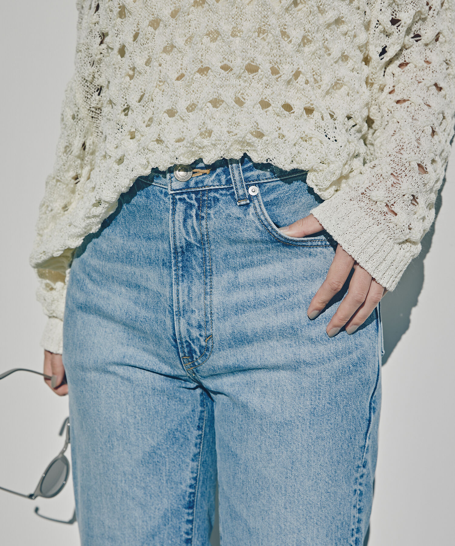  「ヴィンテージフレアデニムパンツ」|その他|