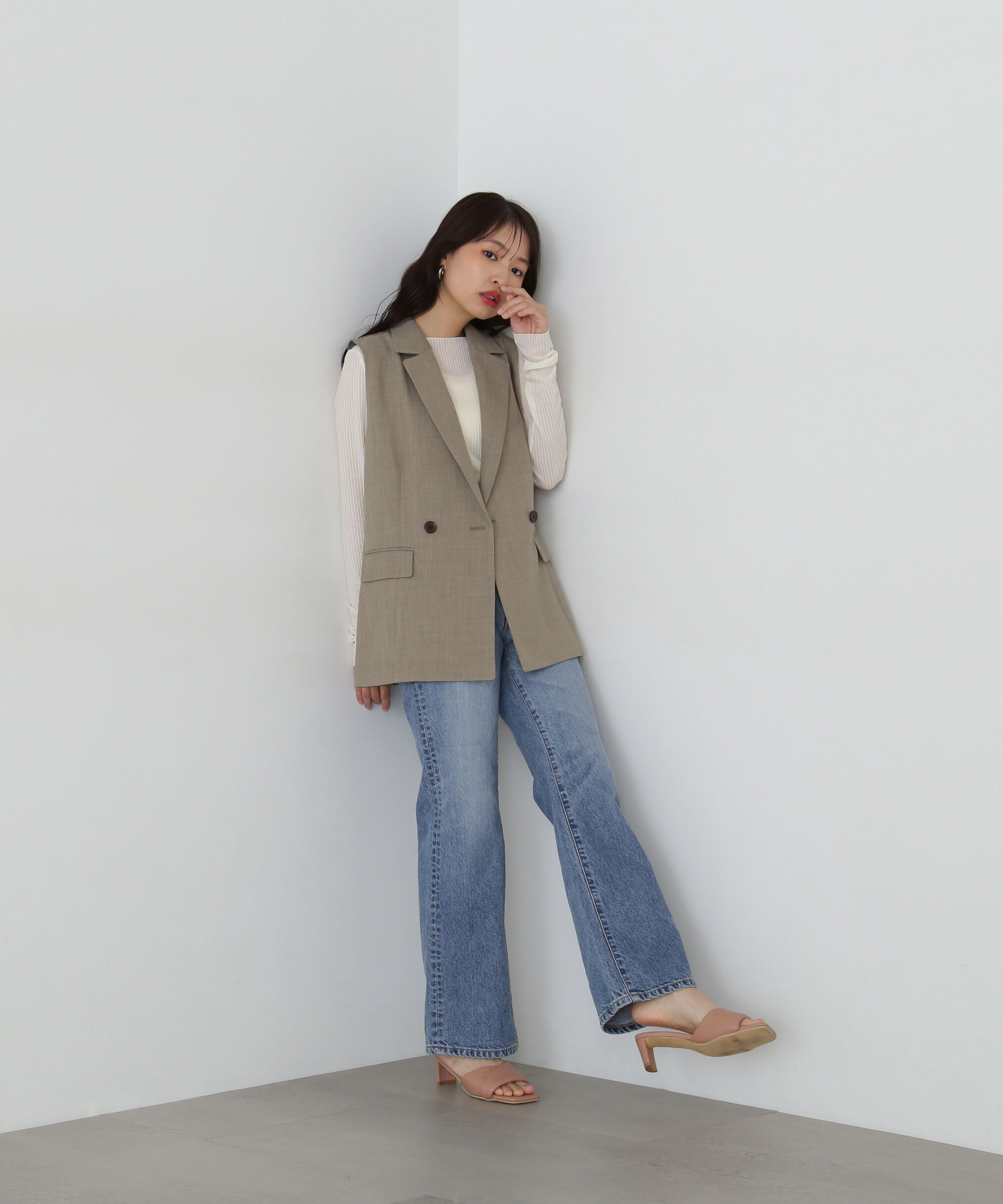  「ヴィンテージフレアデニムパンツ」|その他|